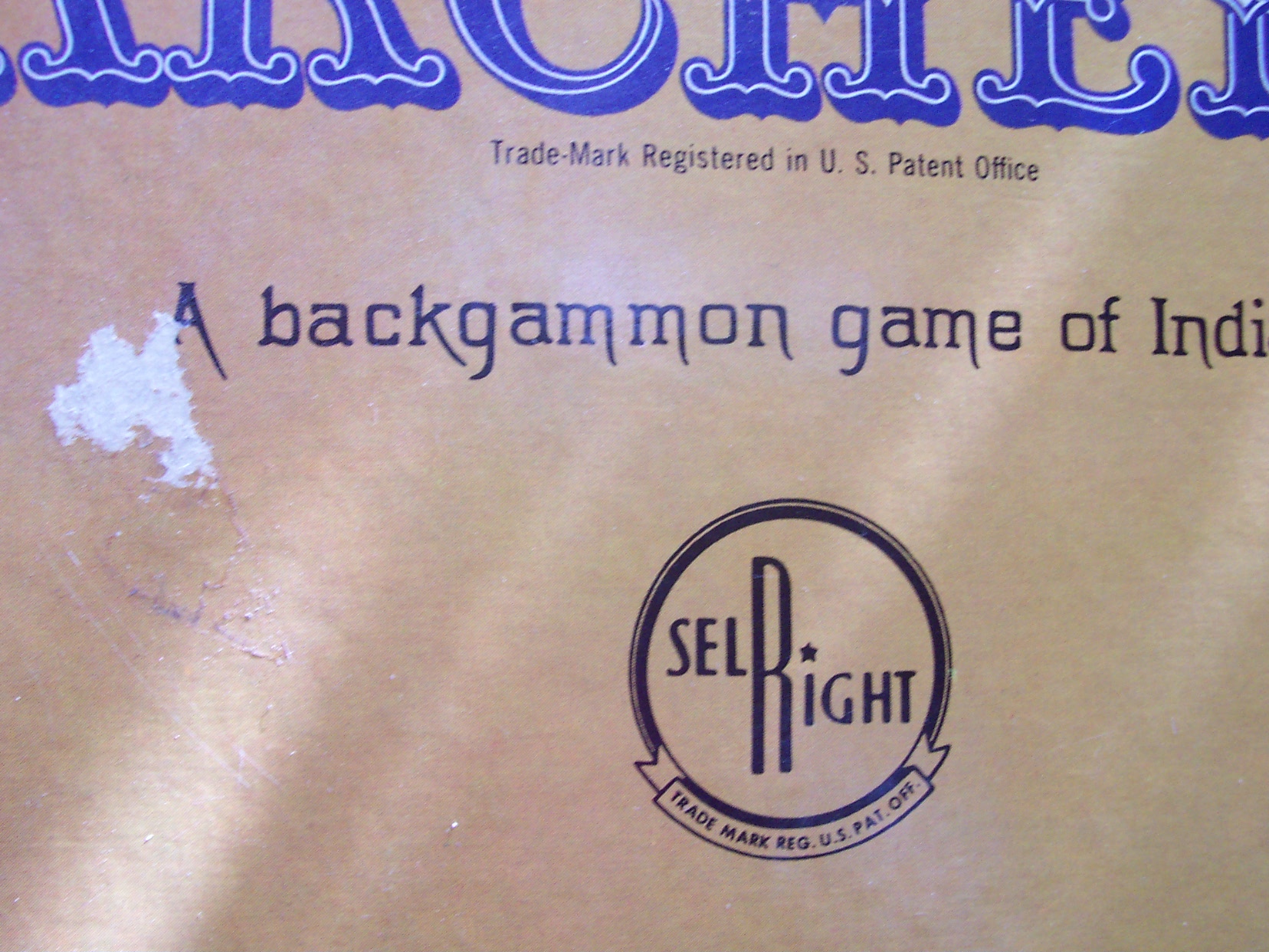 Parcheesi Game Selchow Righter 1964