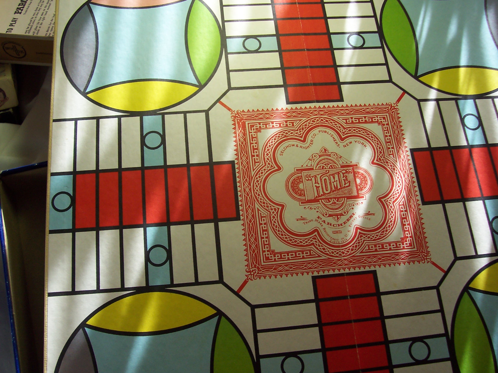 Parcheesi Game Selchow Righter 1964