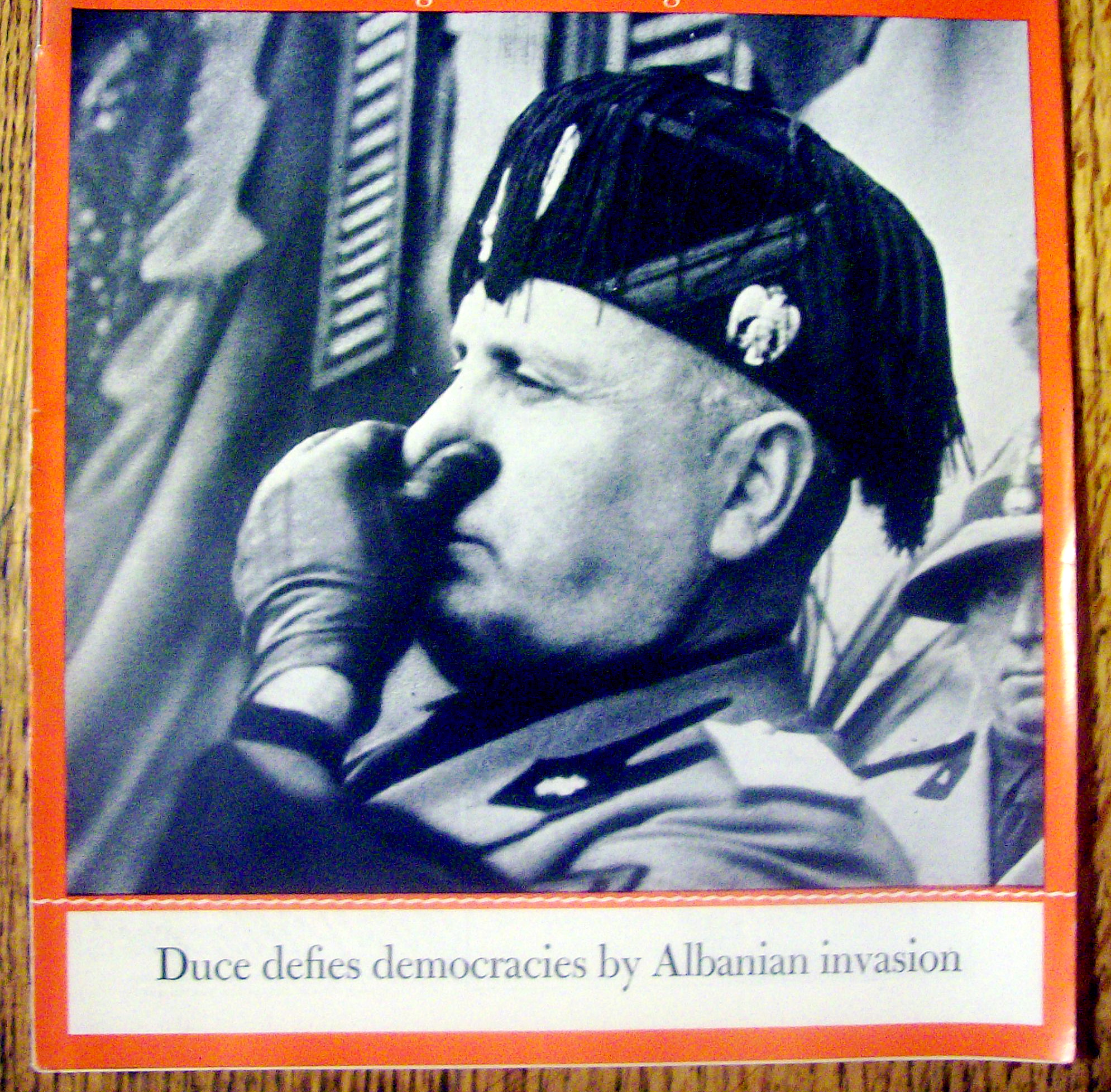 Newsweek Magazine-April 17, 1939-Duce Defies Democracy