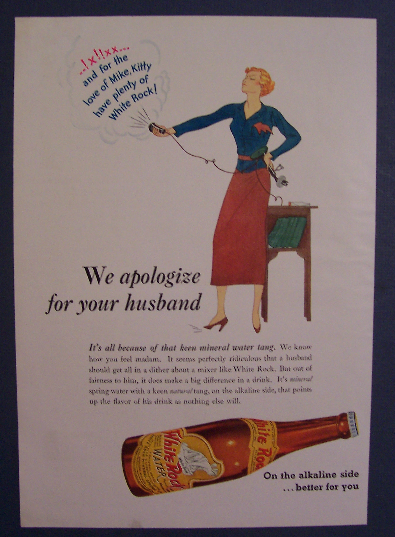 1936 White Rock Water