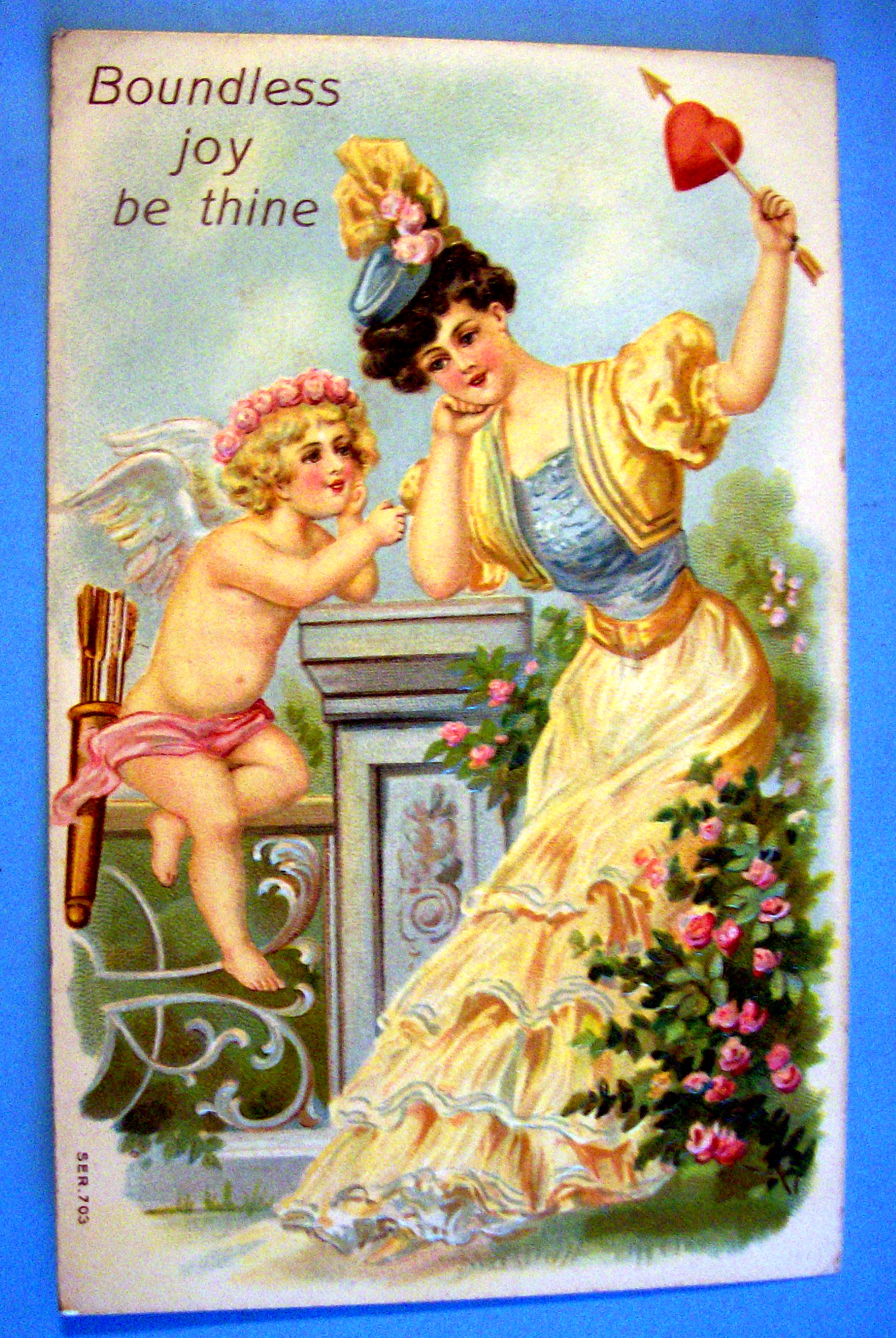 Boundless Joy Be Thine Postcard