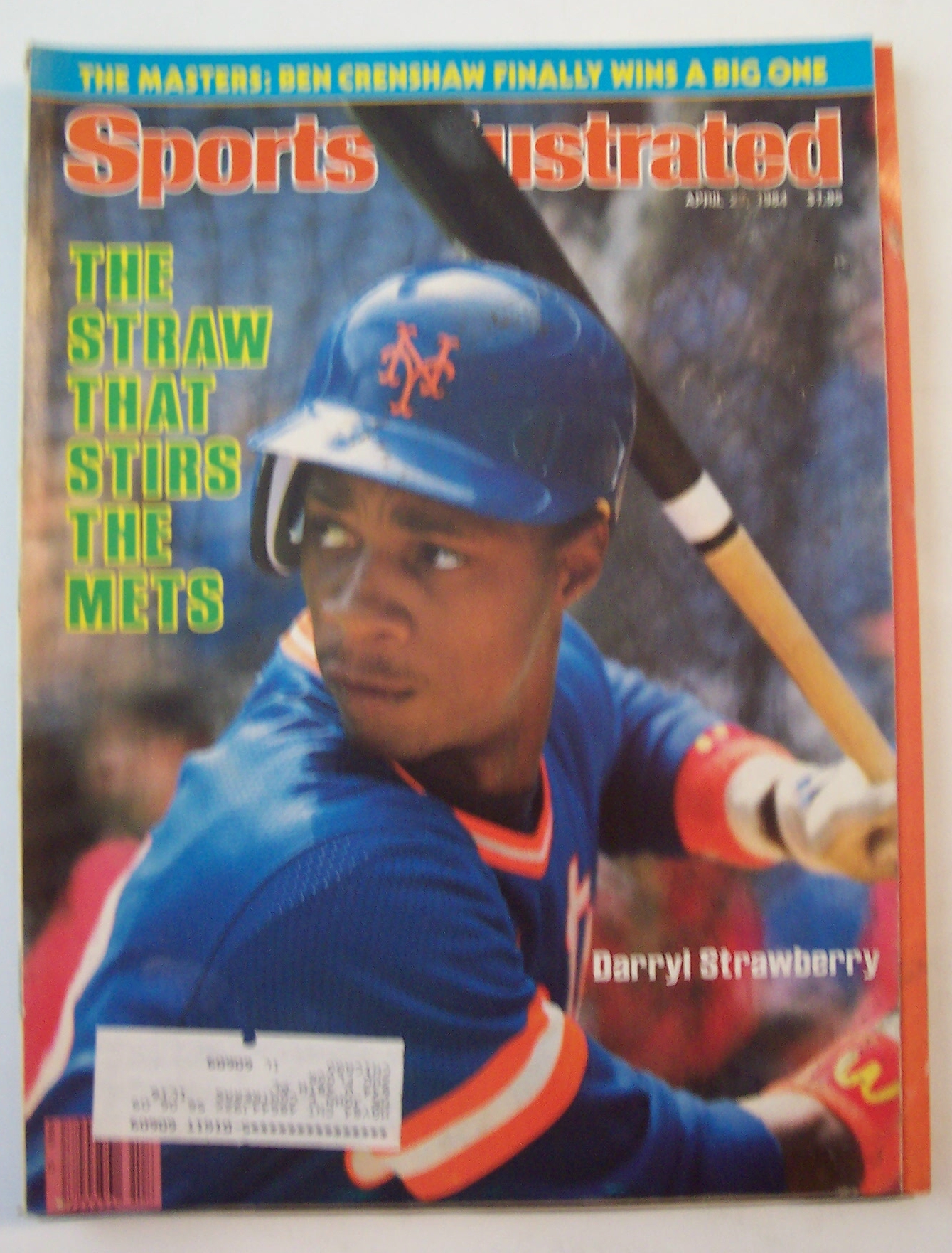 Sports Illustrated Magazine-Apr 23, 1984-D. Strawberry
