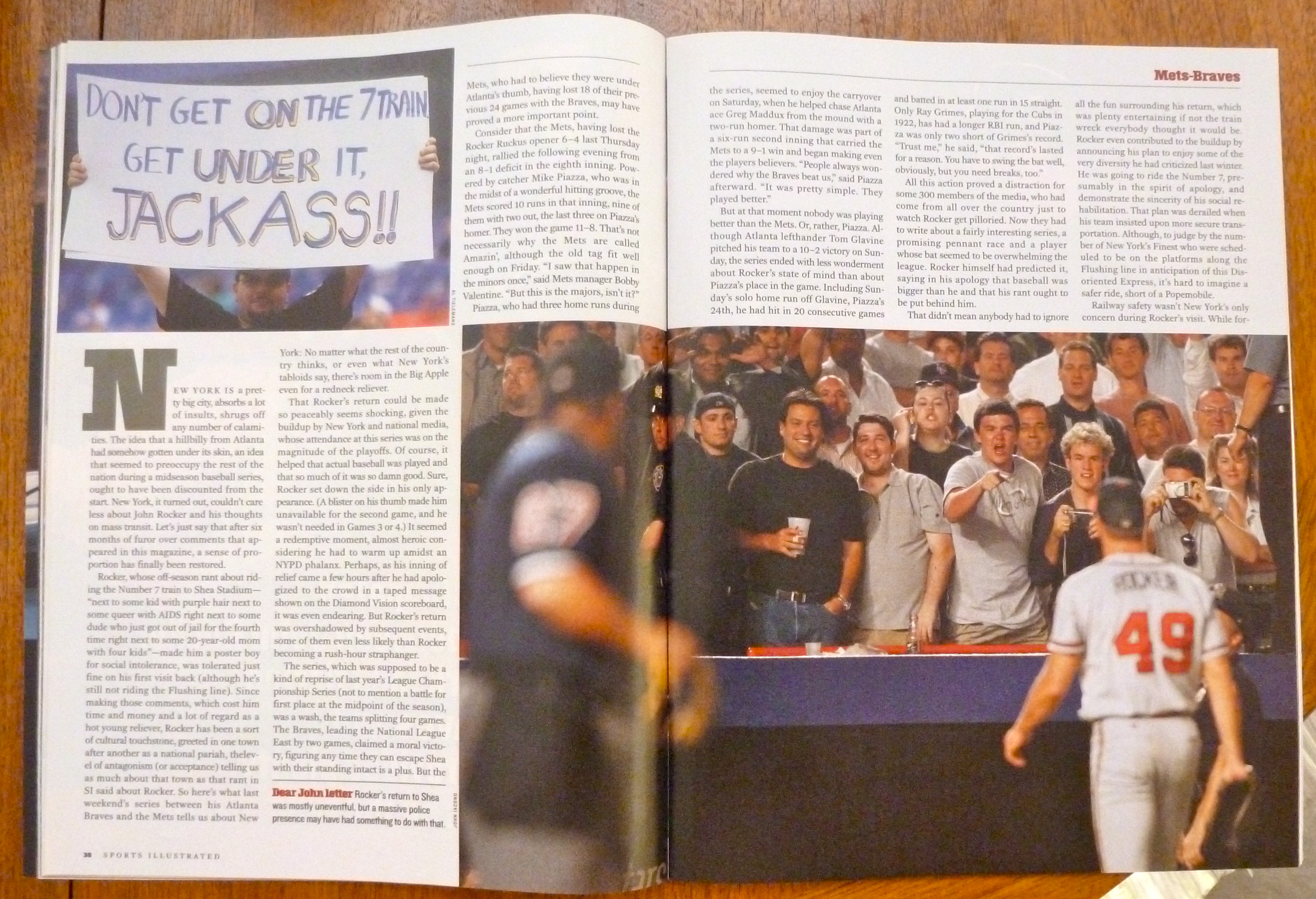 Sports Illustrated Magazine -July 10, 2000- David Wells