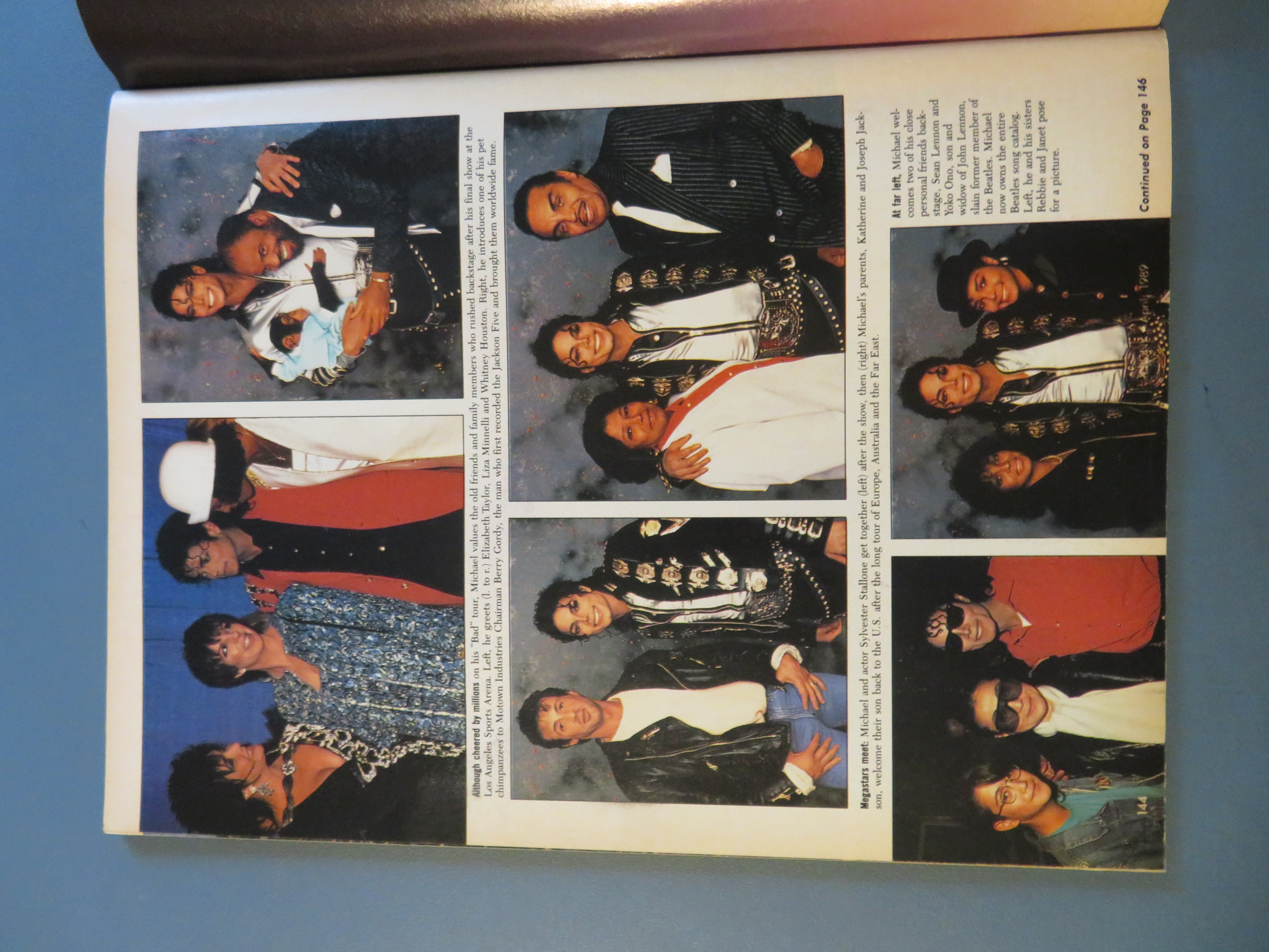 Ebony Magazine April 1989 Michael Jackson