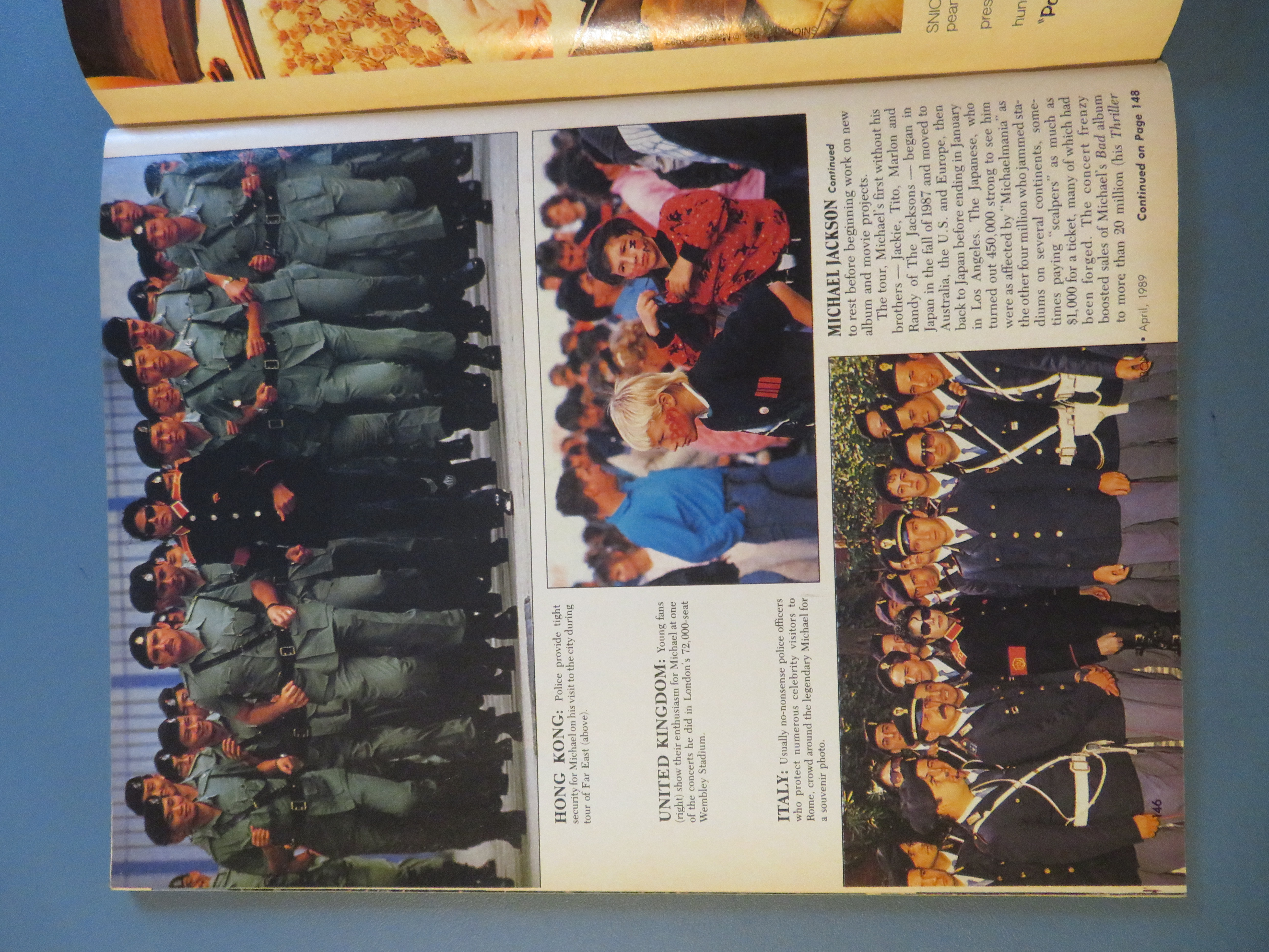 Ebony Magazine April 1989 Michael Jackson