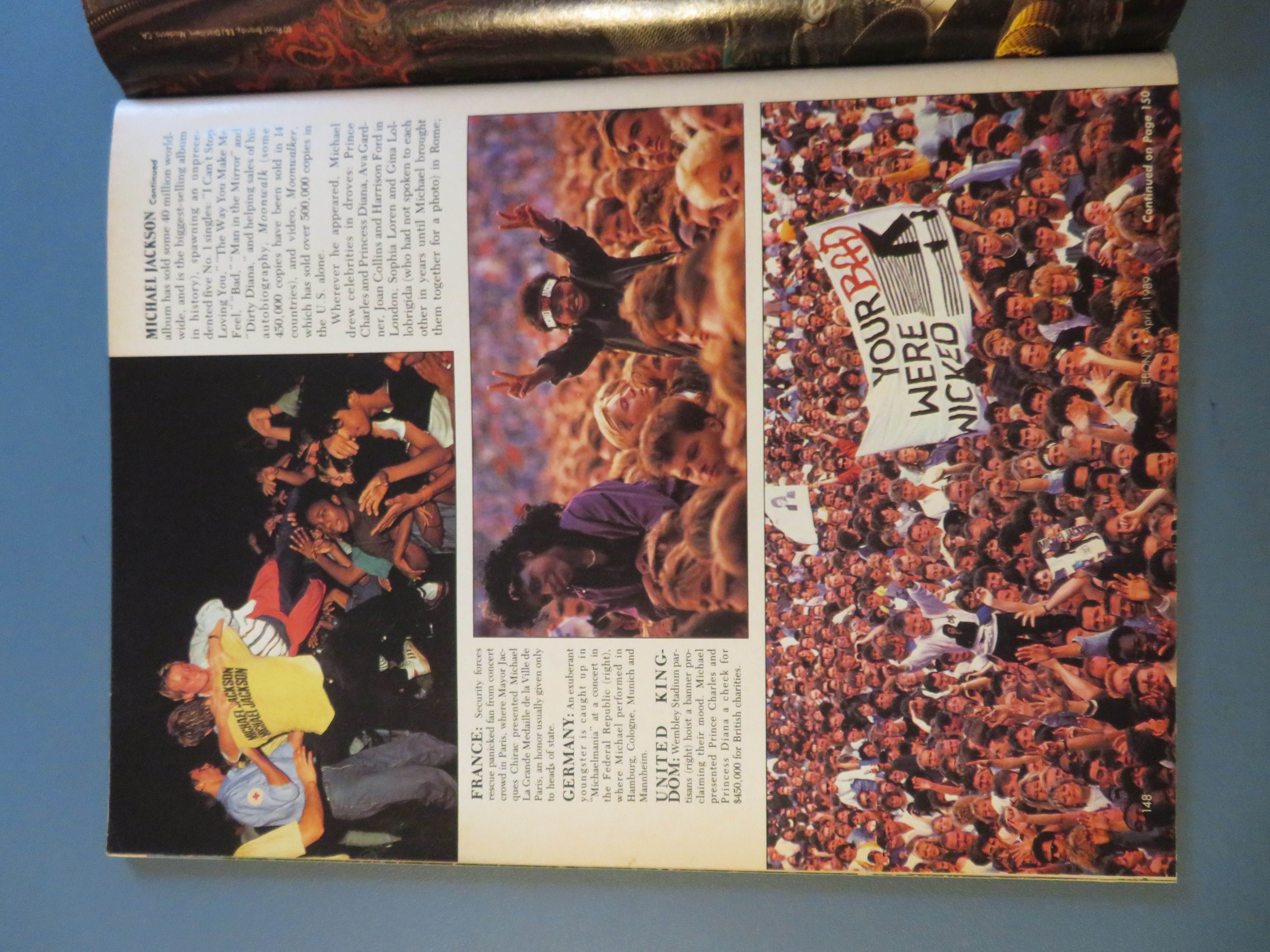Ebony Magazine April 1989 Michael Jackson