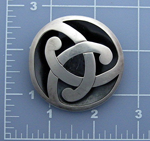 Taxco Mexico Sterling Silver Brooch  Signed SIGI