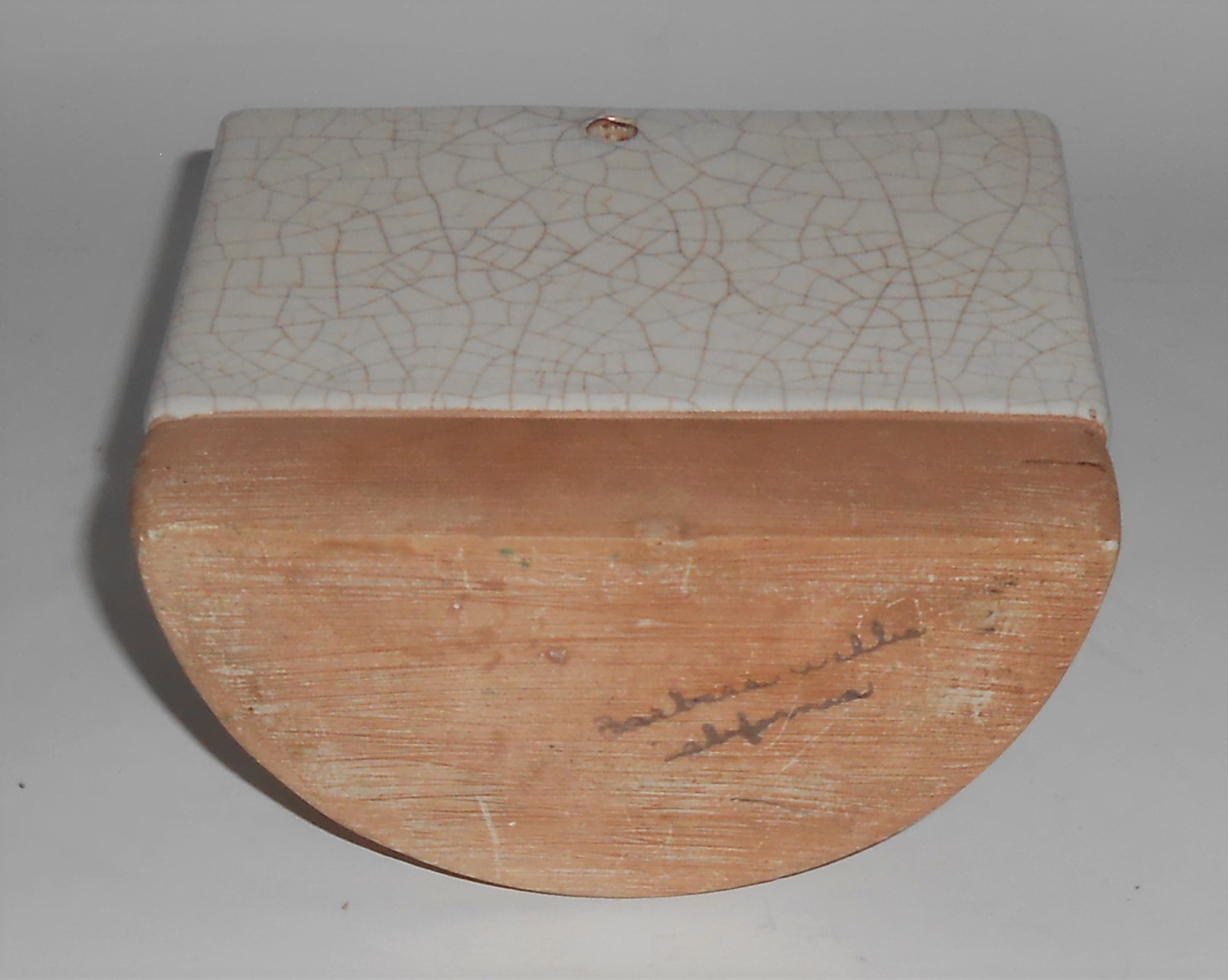 Barbara Willis Pottery Provincial Floral Wall Pocket
