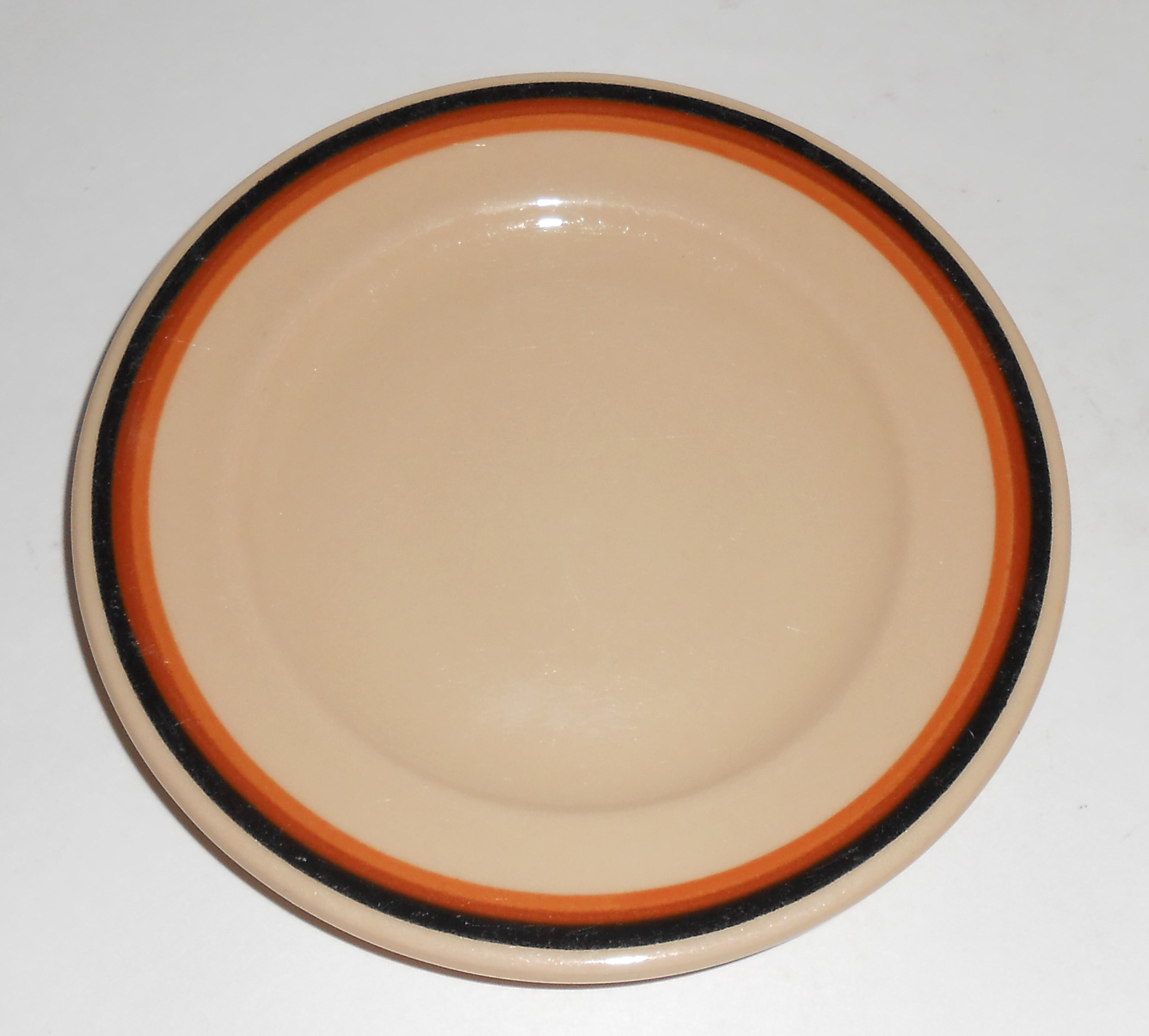 Shenango Restaurant China Inca Tri-Color Band Small Plt