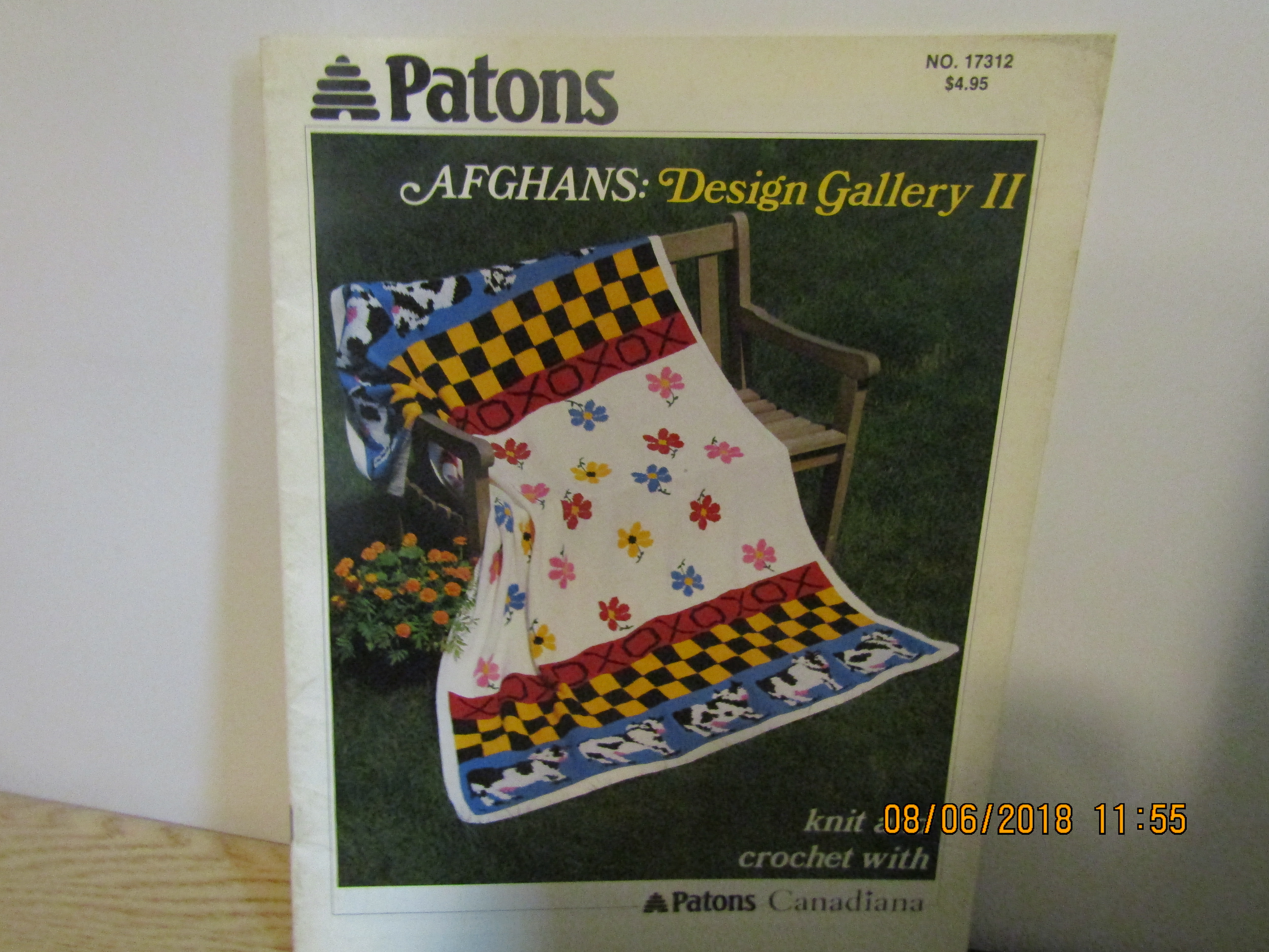 Patons Afghans Design Gallery 2  Knit & Crochet  #17312