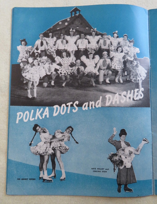 Original 1947 Sexy George Petty Pin Up Girl Ice Capades Program