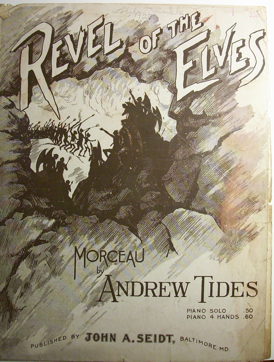 Sheet Music Of 1912 Revel Of The Elves