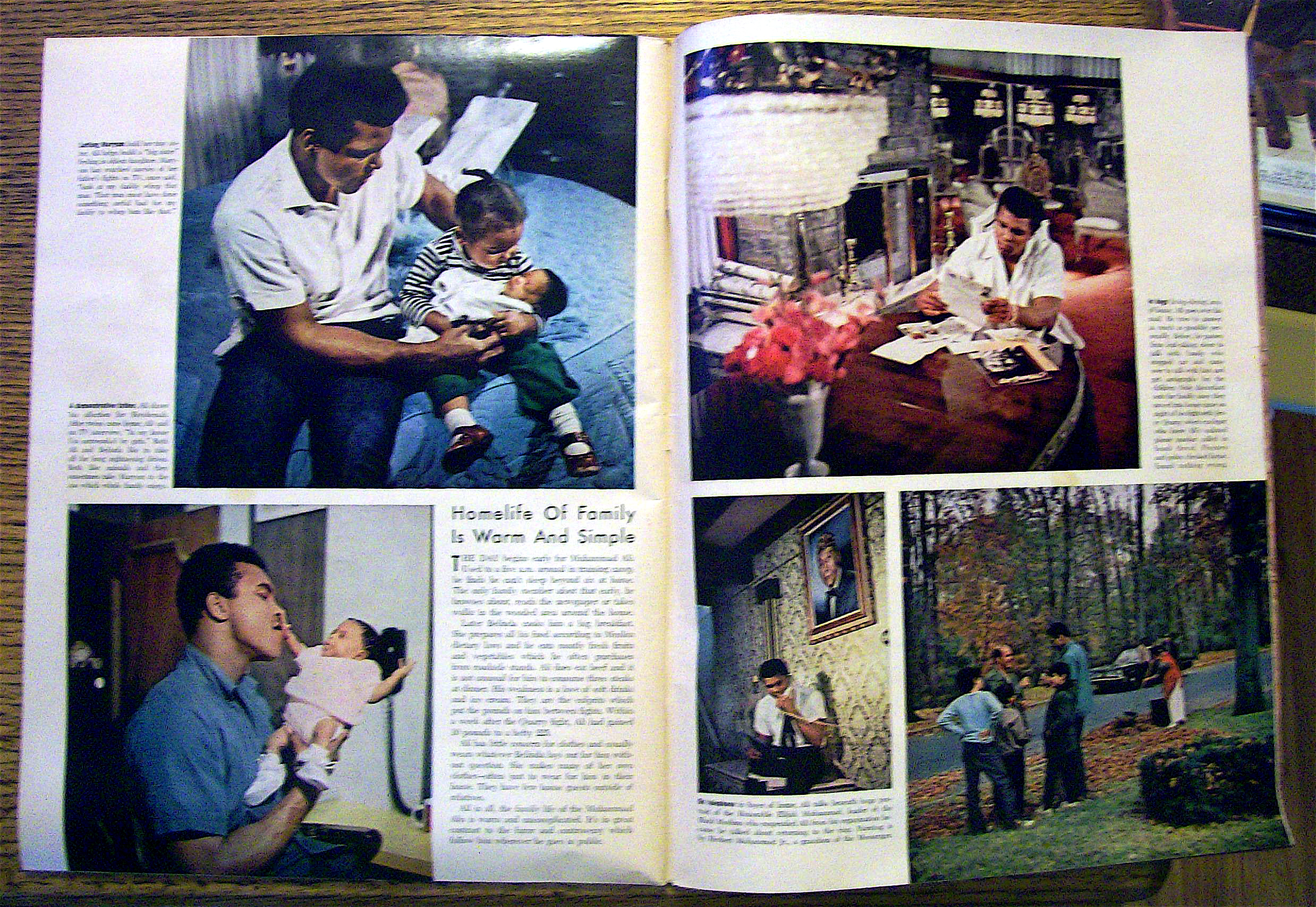 Ebony Magazine January 1971 Muhammad Ali & Family