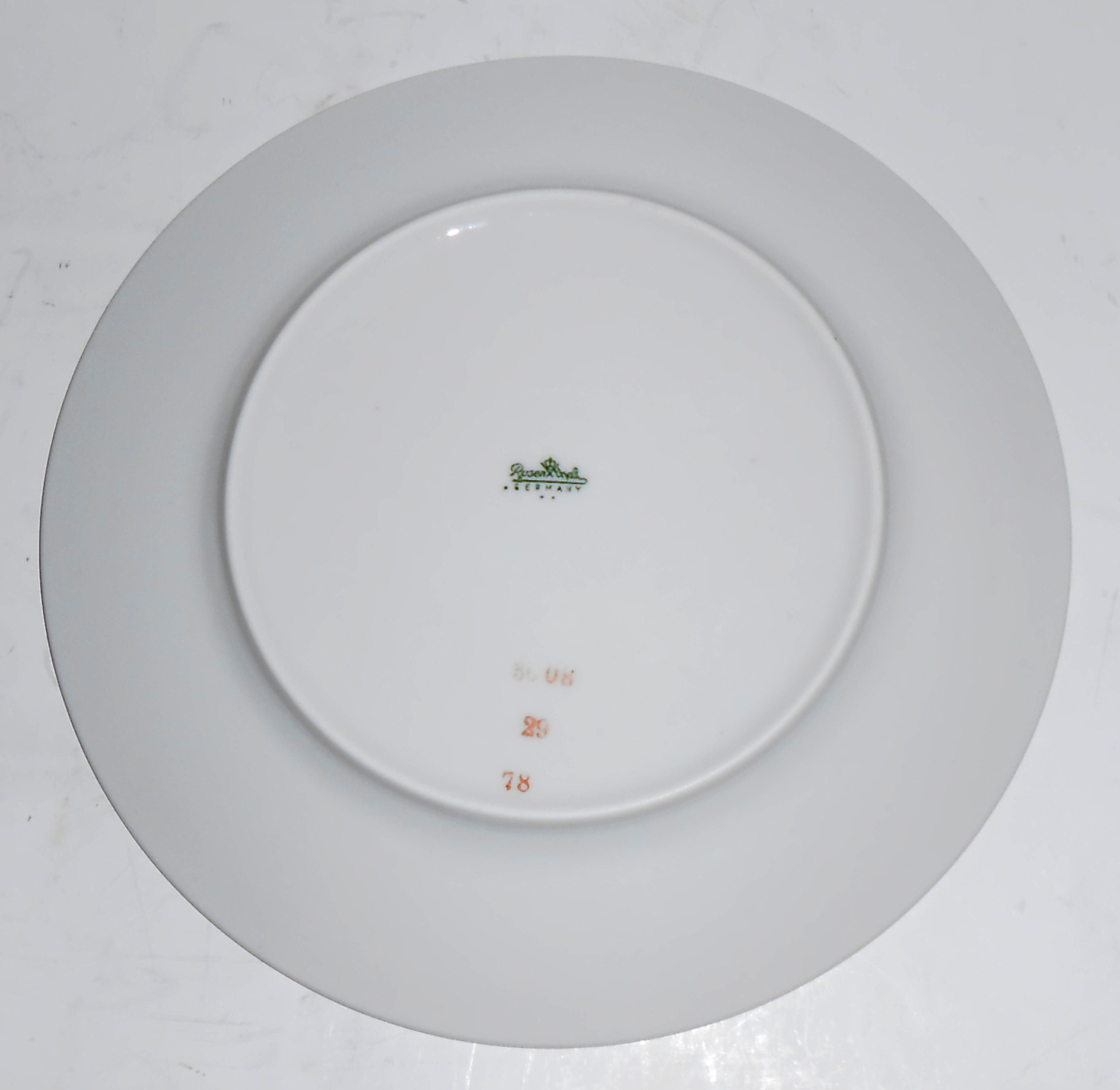Rosenthal Porcelain China Florentine Gold Bread Plate