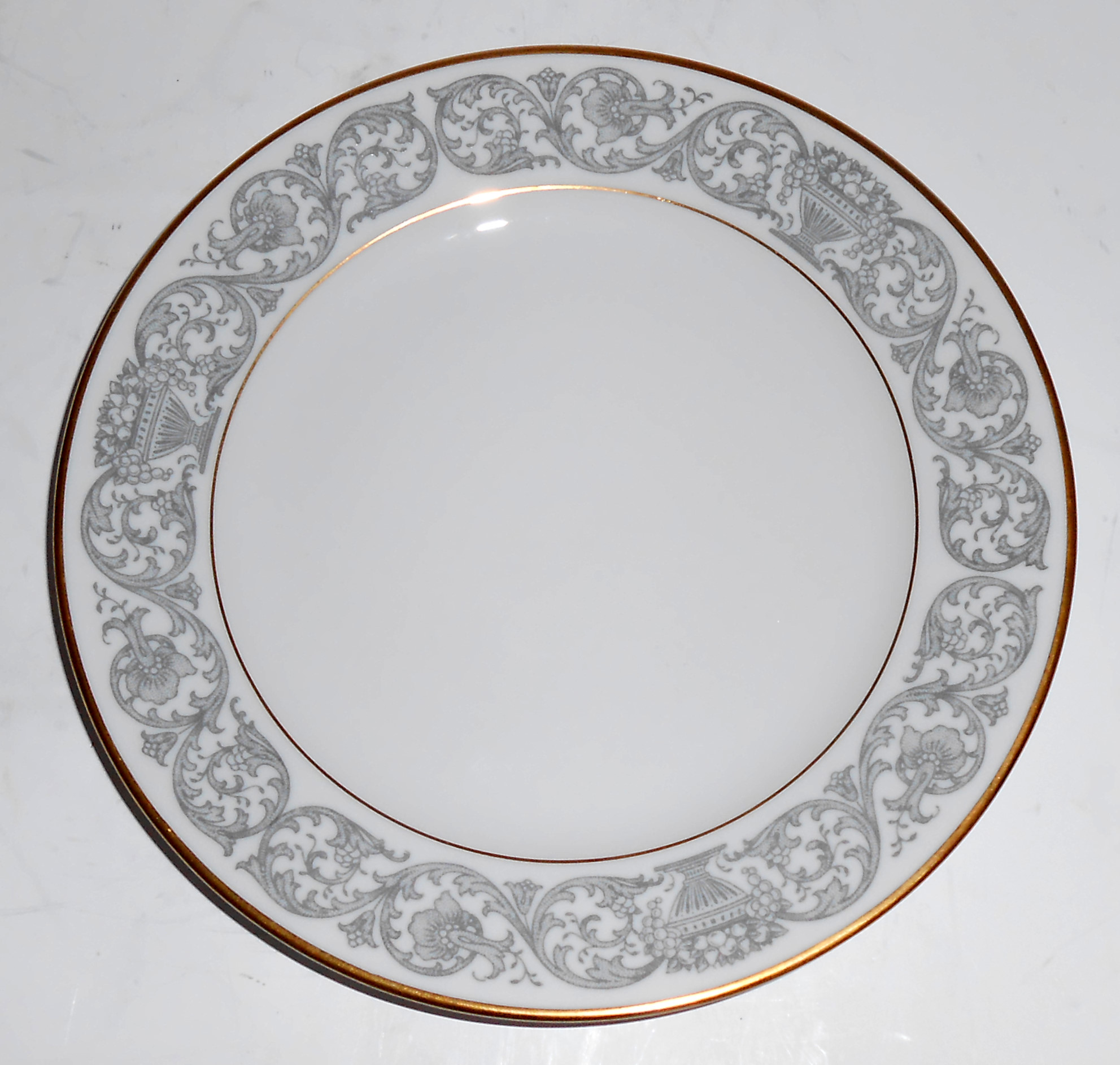 Rosenthal Porcelain China Florentine Gold Bread Plate