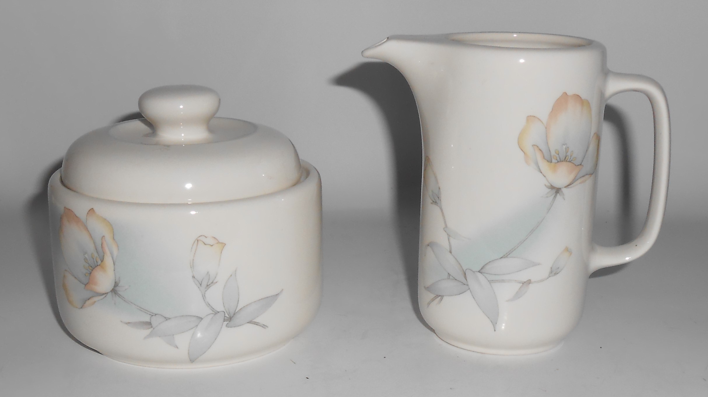 Noritake China Keltcraft Misty Isle Together Cr/Sugar