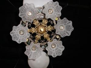 5 light hanging fixture  #1191