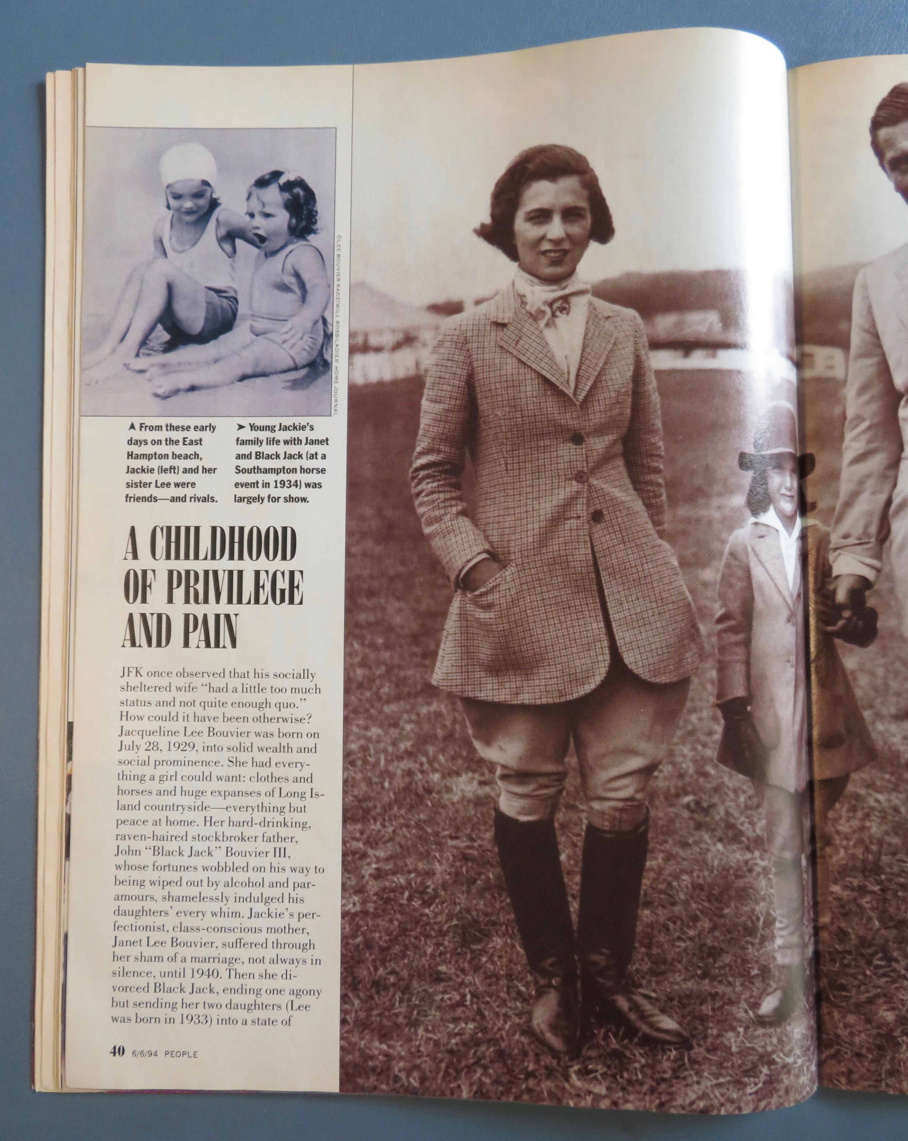 People Weekly Magazine June 6, 1994 Jackie 1929-1994