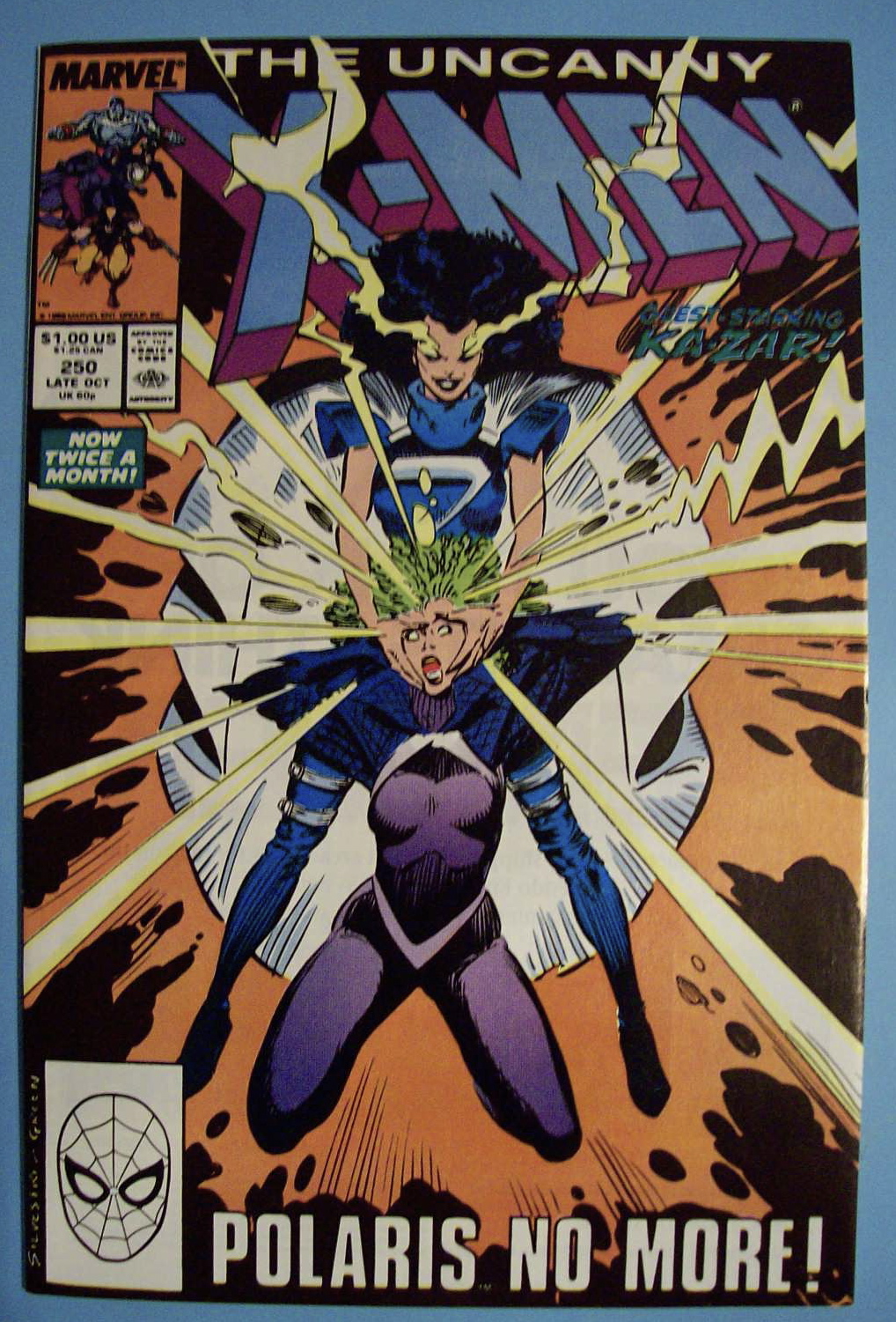 X - Men Comics - Late Oct 1989 - The Uncanny X-Men