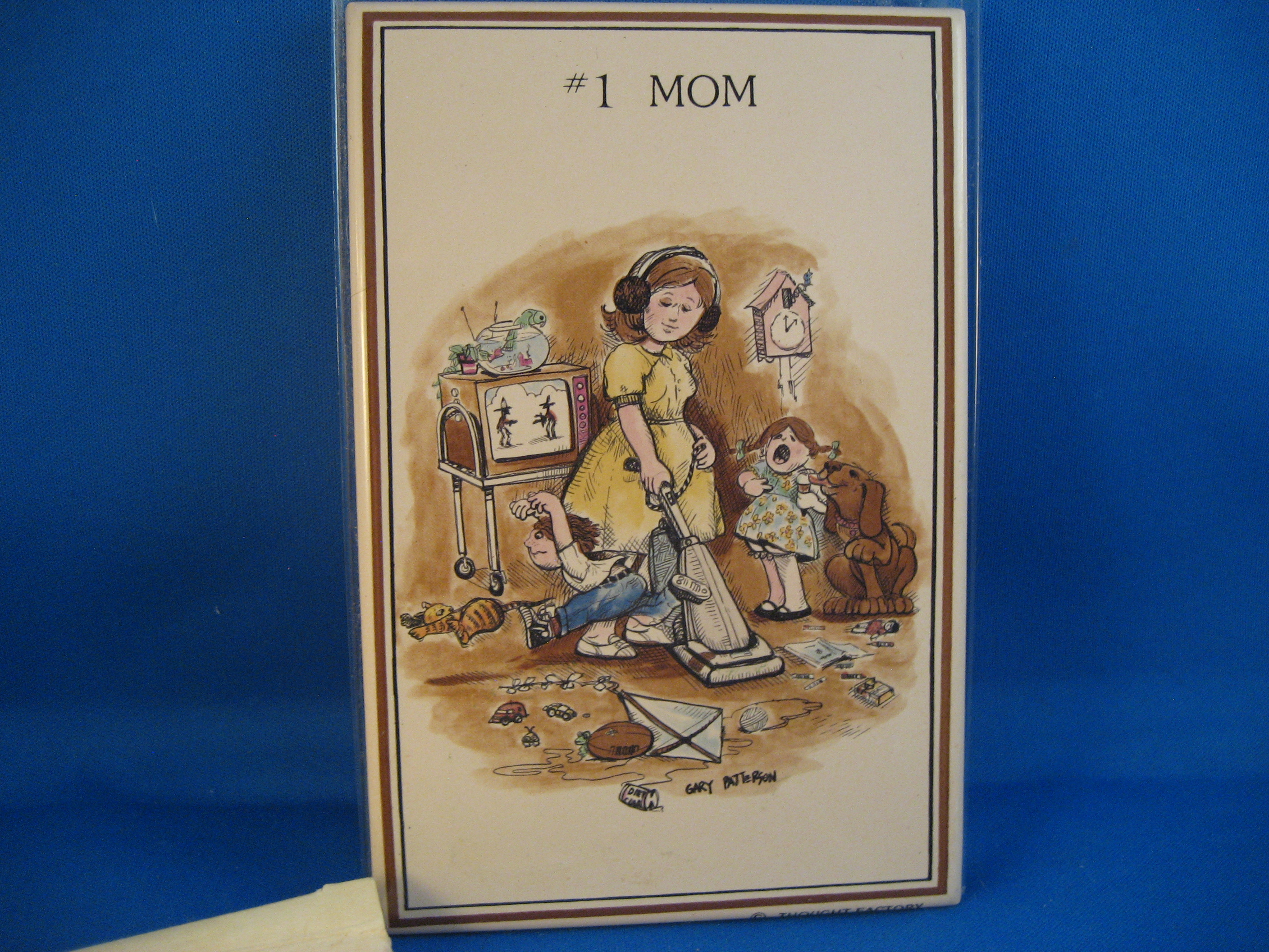 #1 Mom Forever Card
