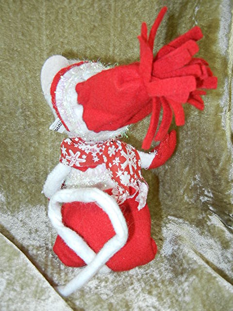 Christmas Annalee Snow Flake Mouse