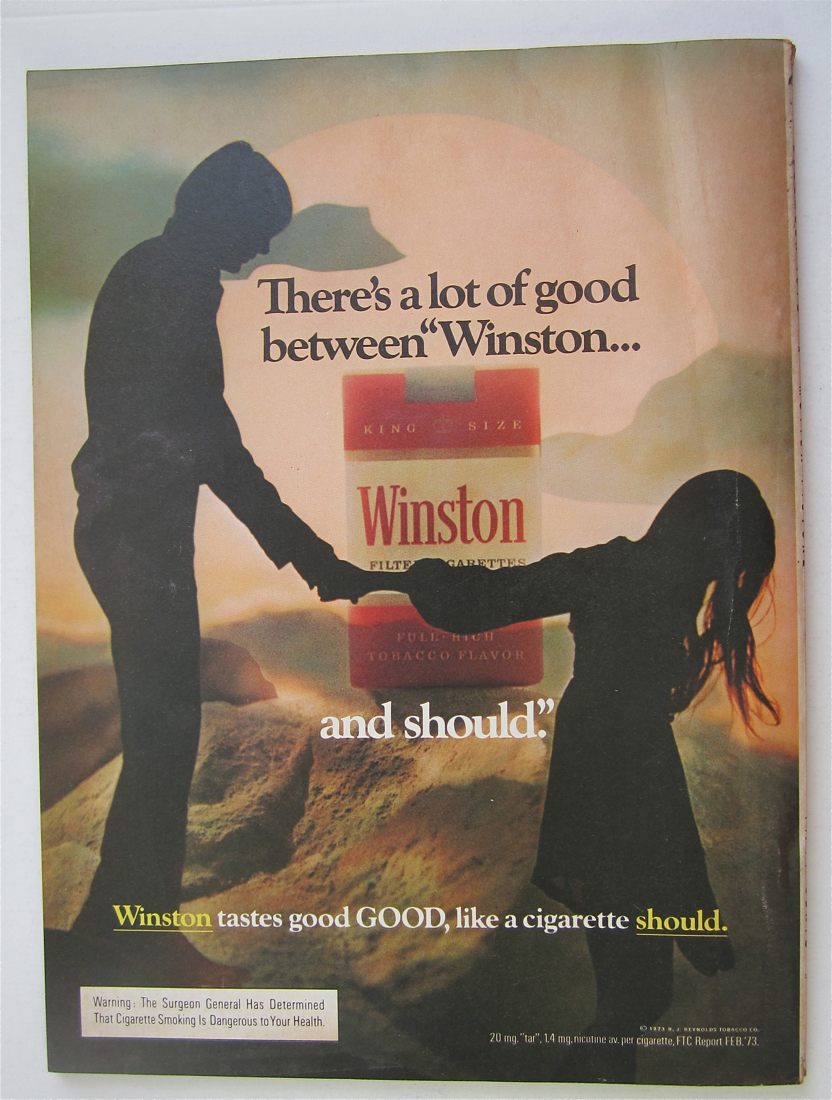 Motion Picture Magazine December 1973 Margaret & Newman