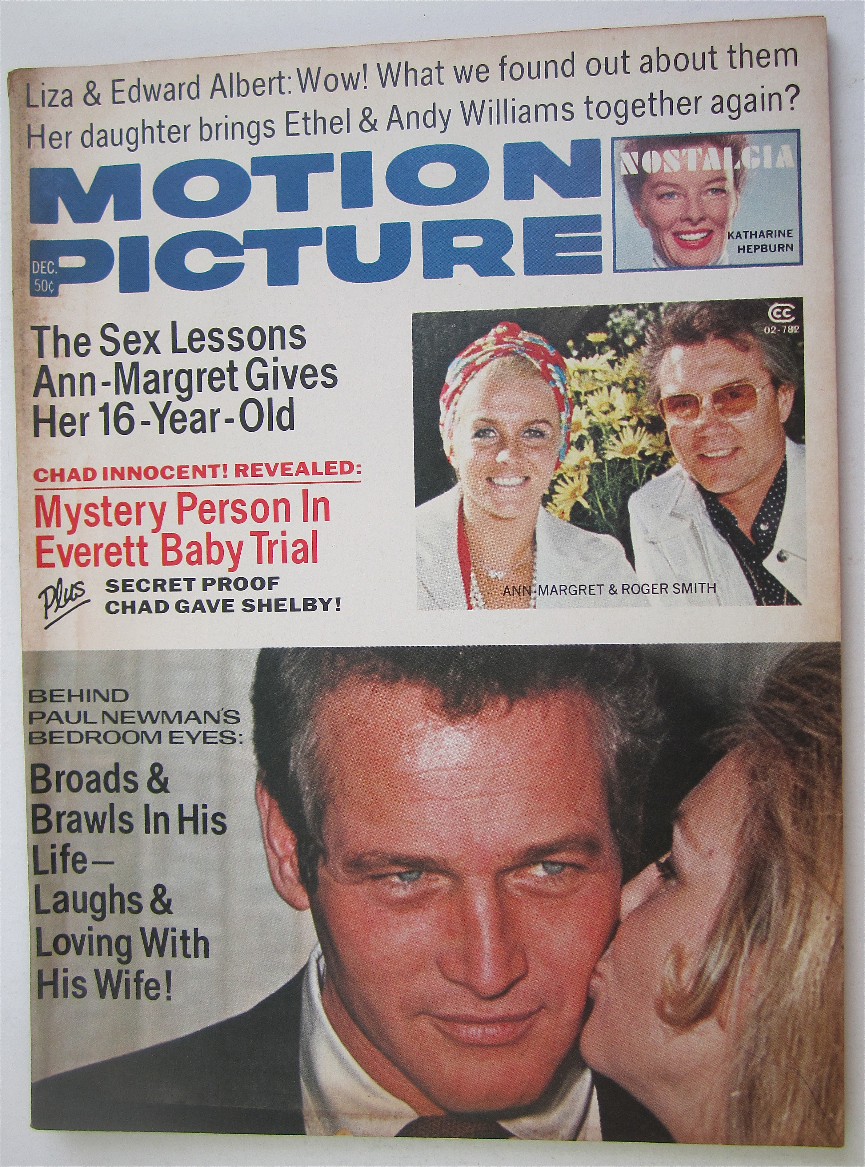 Motion Picture Magazine December 1973 Margaret & Newman