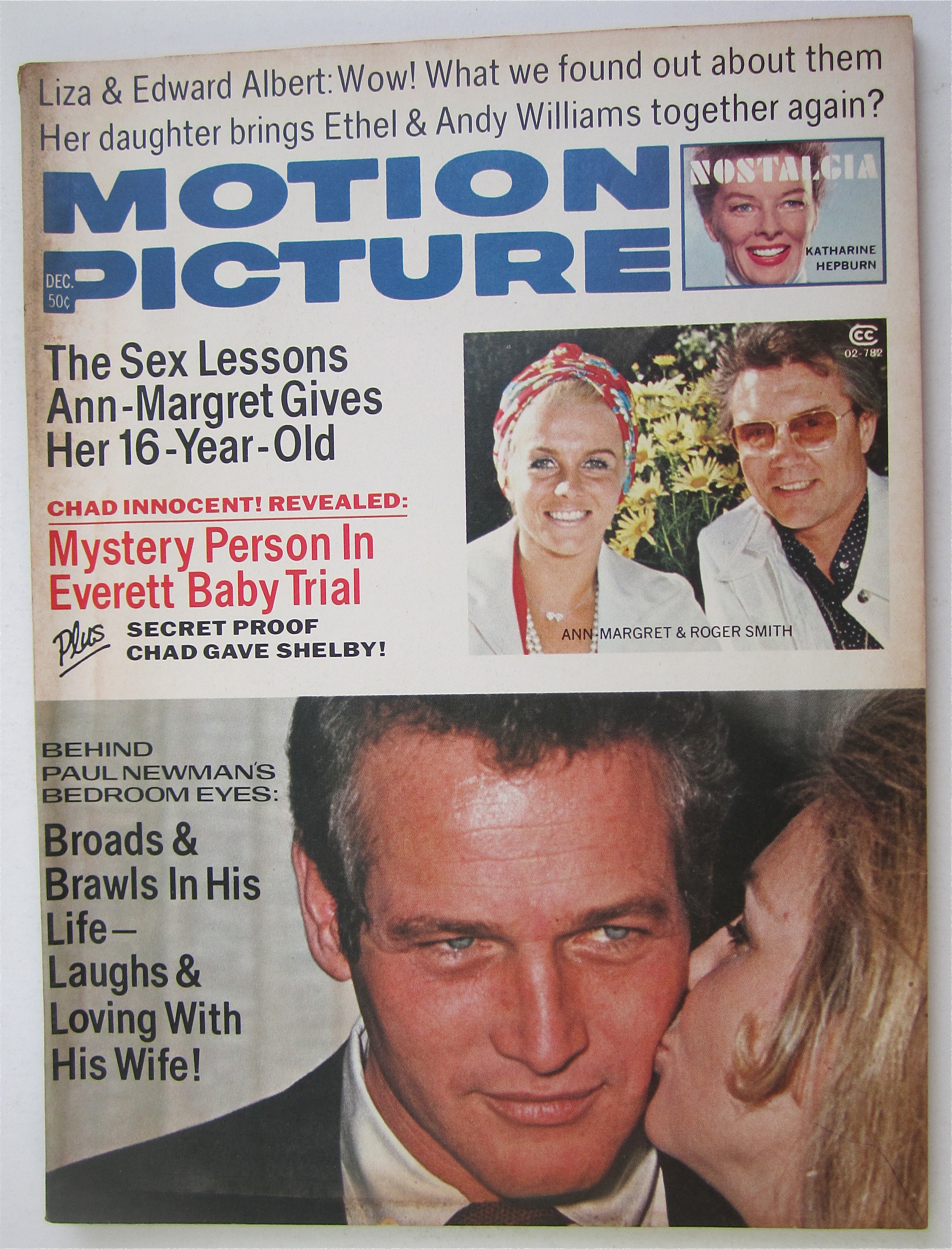 Motion Picture Magazine December 1973 Margaret & Newman