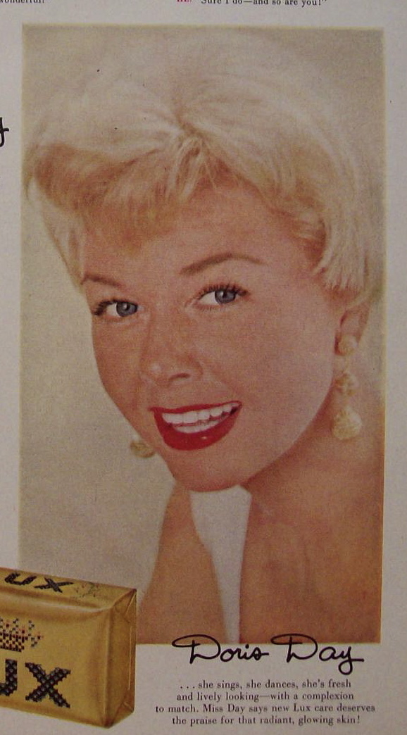 Vintage Ad: 1956 Lux Soap with Doris Day