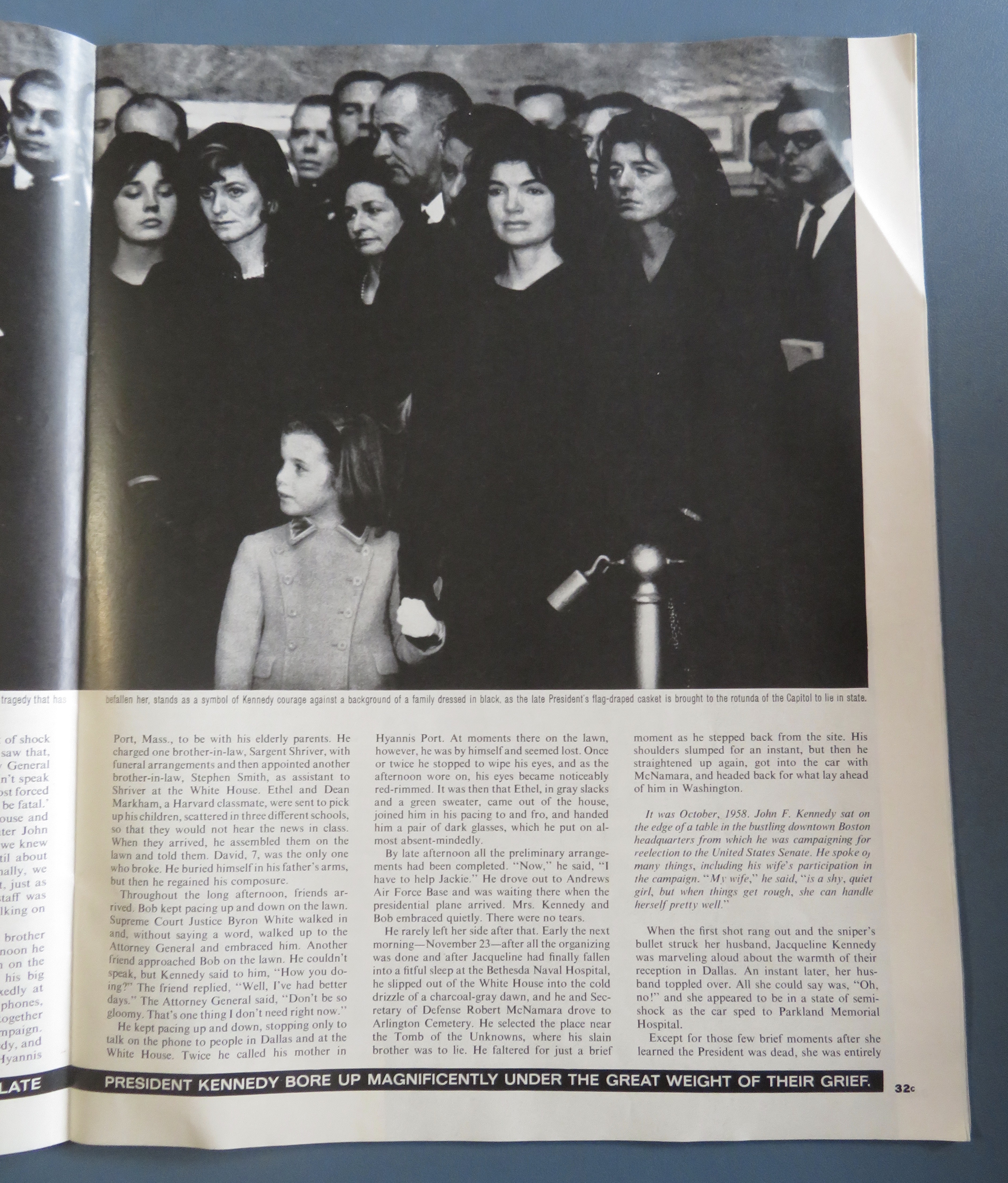 Saturday Evening Post Magazine December 14, 1963 JFK