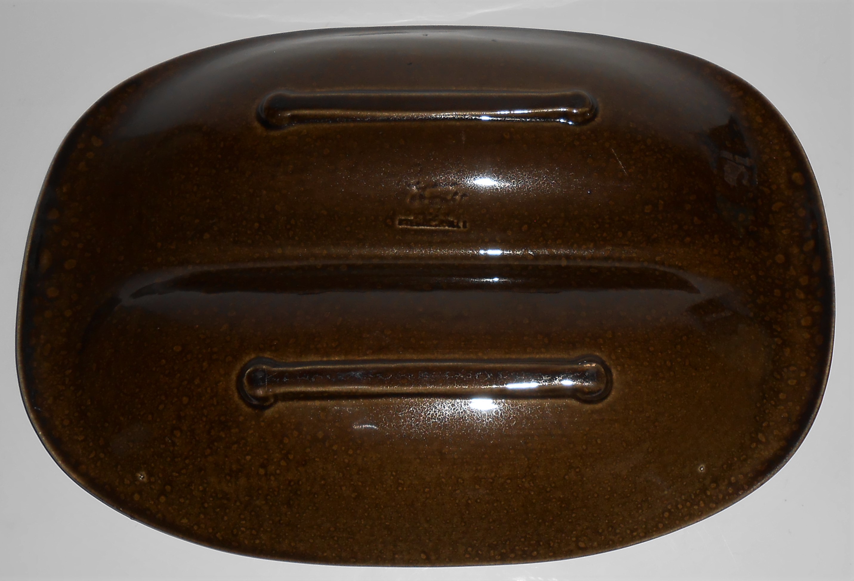 Russel Wright Pottery American Modern Black Chutney Div