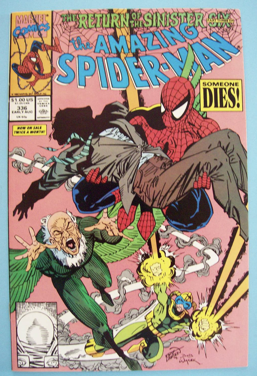 Spider-Man Comics - Early Aug 1990 - The Wagers Of Sin