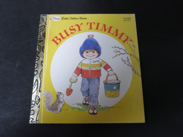 Busy Timmy First Little Golden Book 1982
