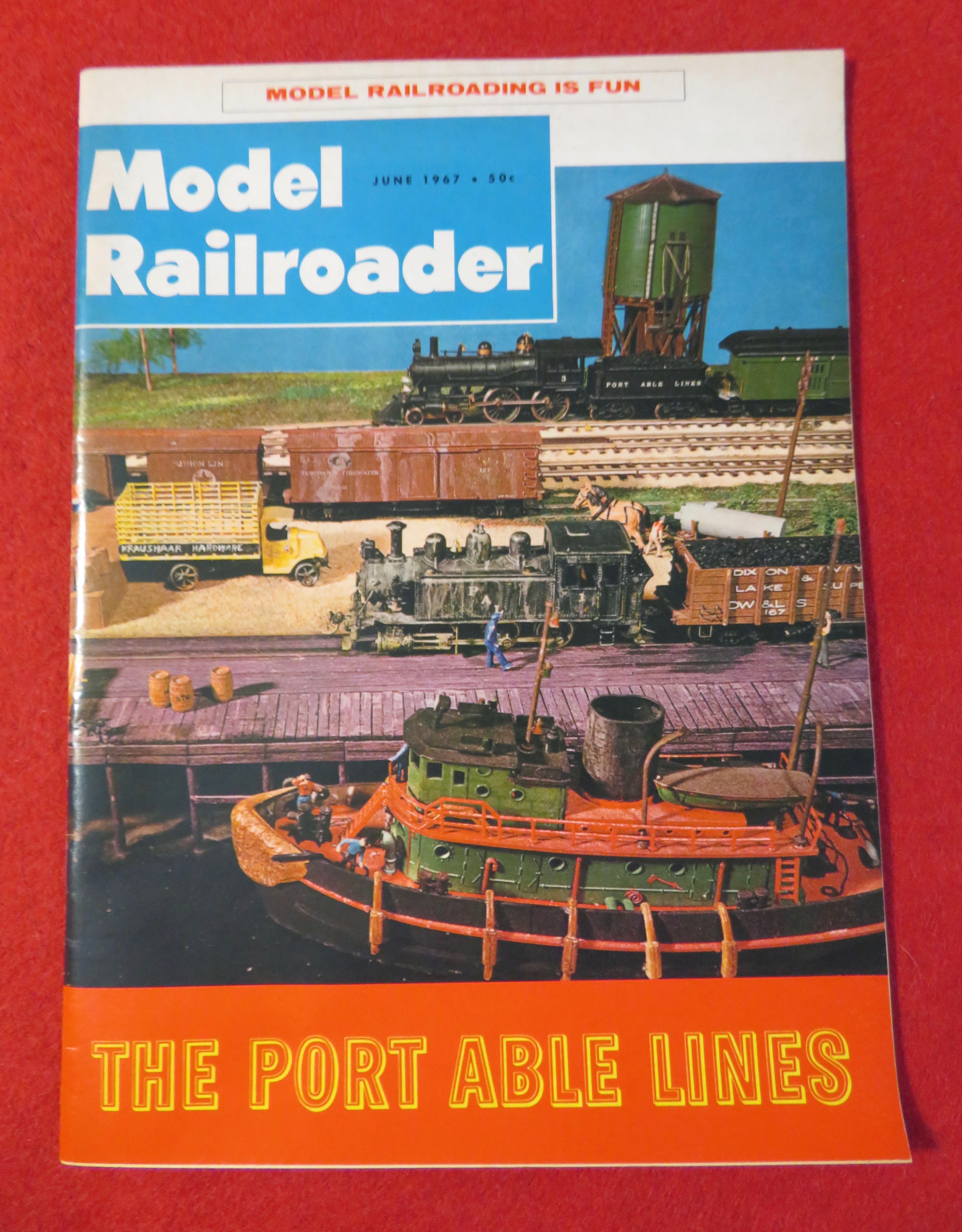 Model Railroader Magazine June 1967 Port Able Lines