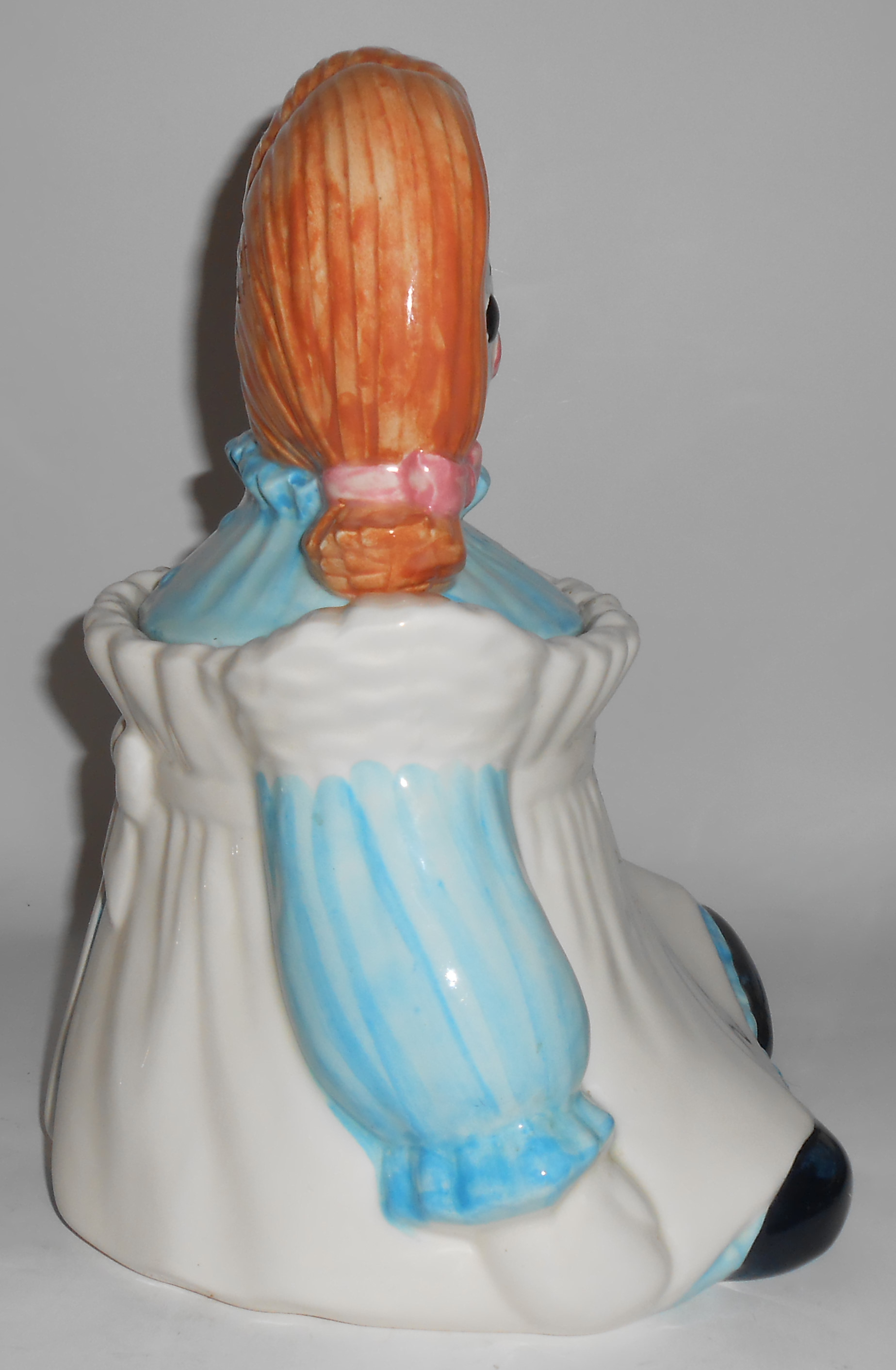Metlox Pottery Poppy Trail Rag Doll Girl Cookie Jar