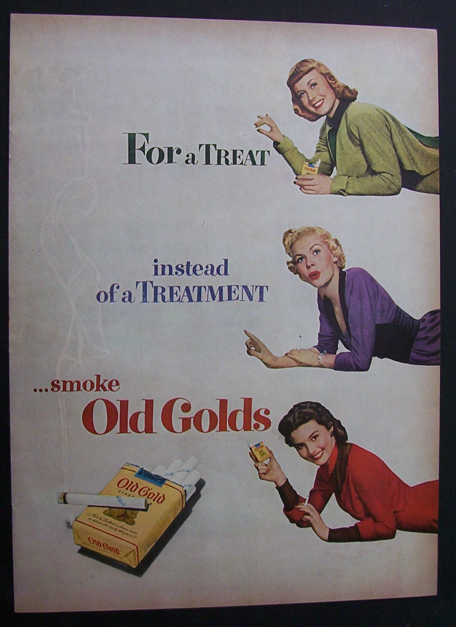 1951 Old Gold Cigarettes