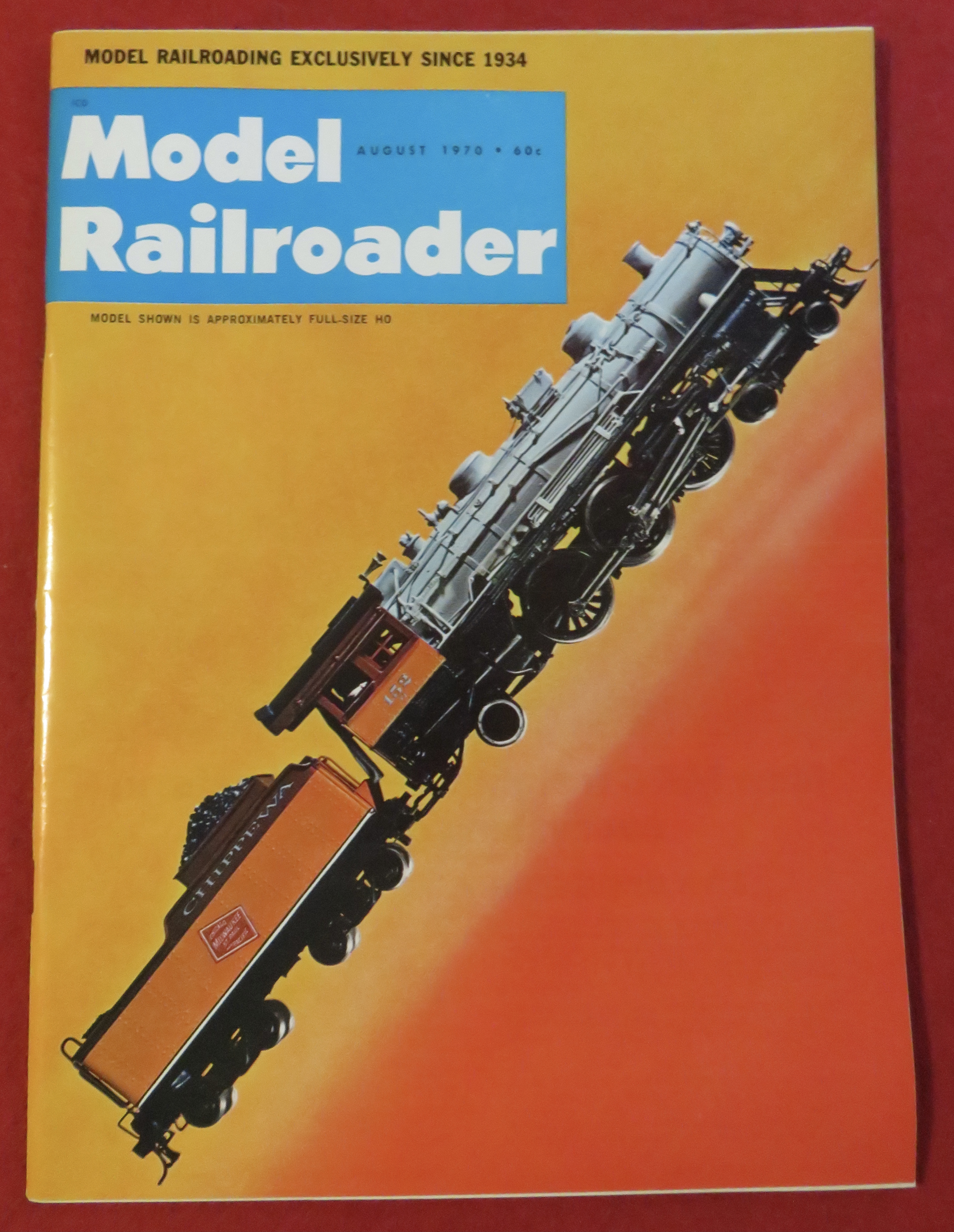 Model Railroader Magazine August 1970
