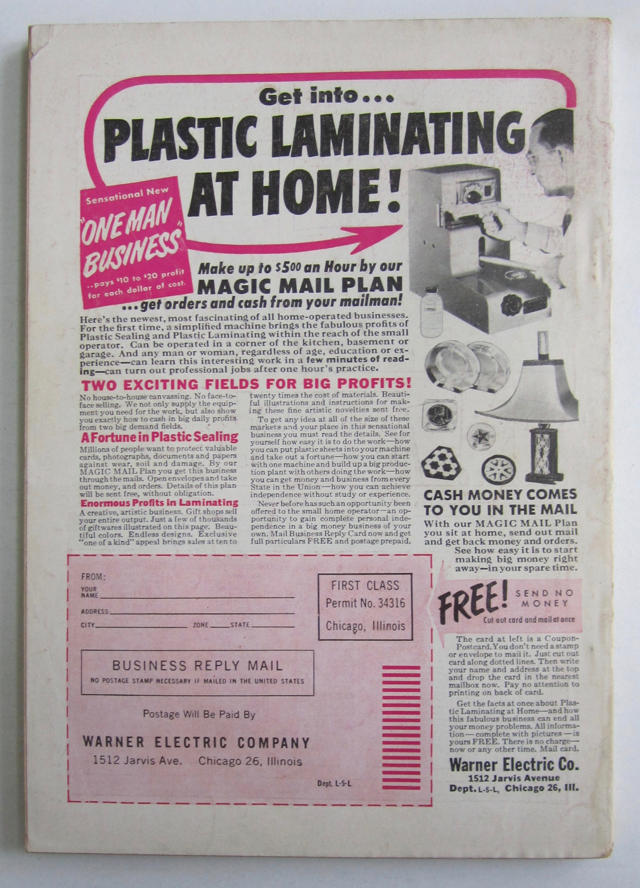Science & Mechanics October 1959 Learn How To Fly