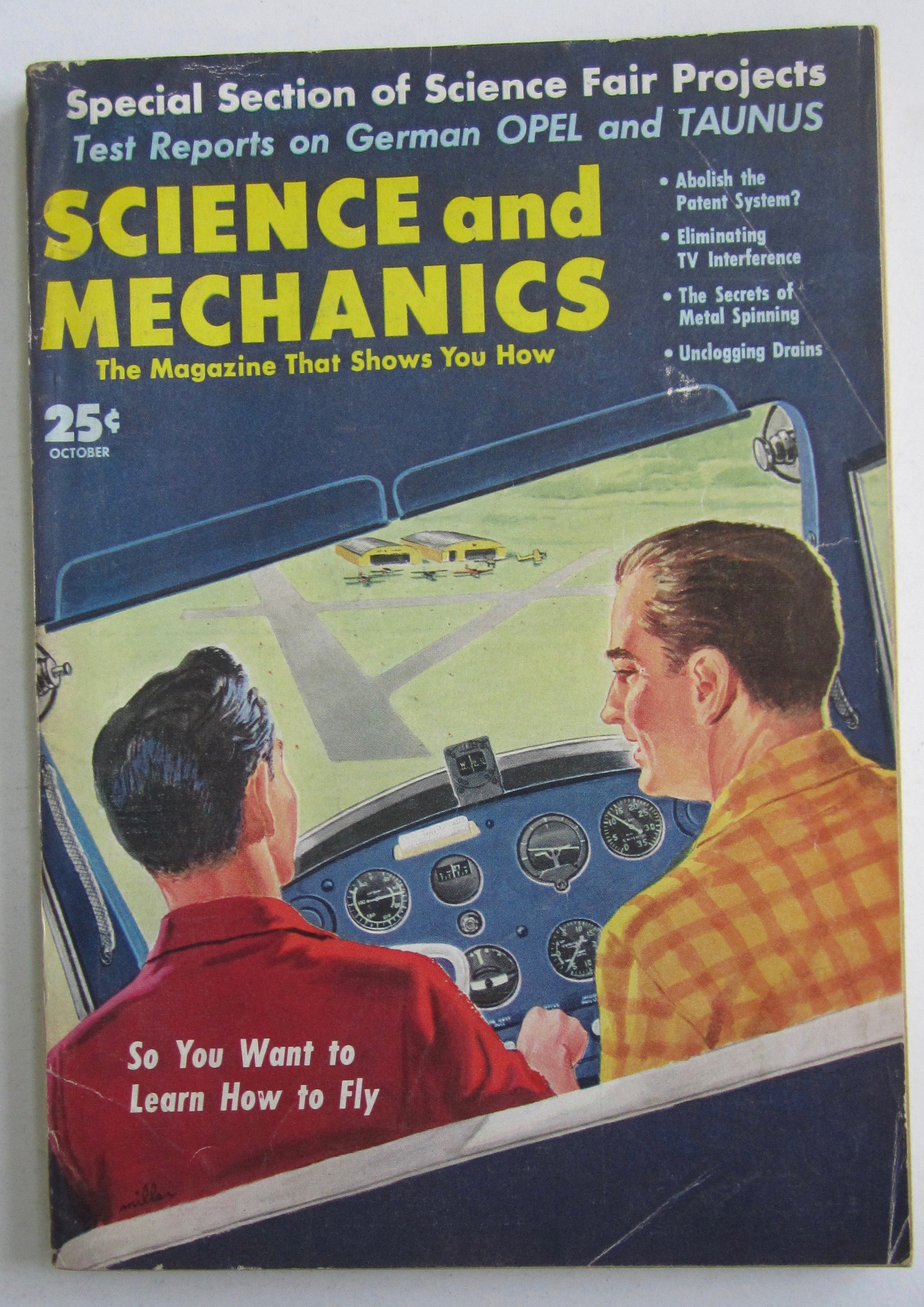 Science & Mechanics October 1959 Learn How To Fly