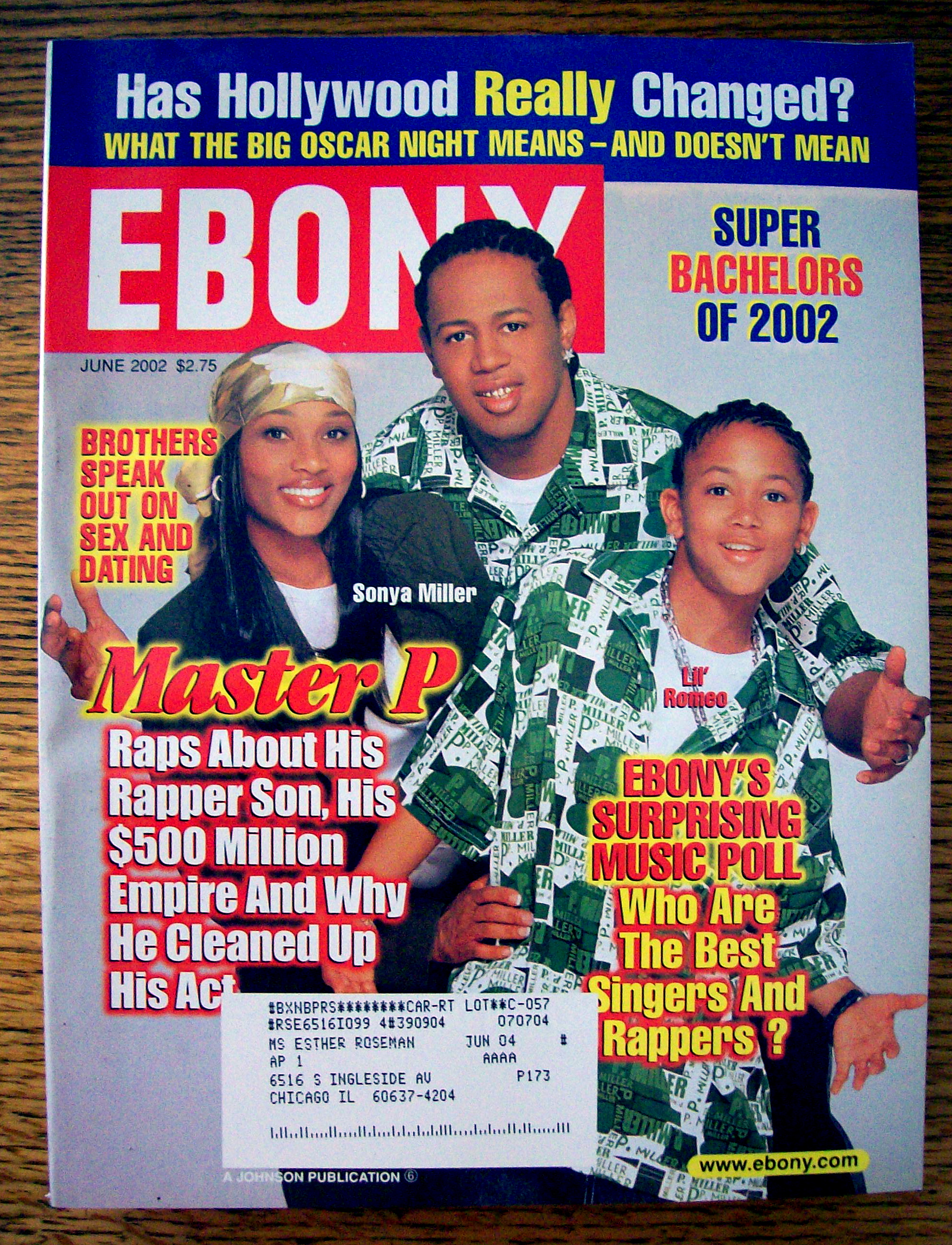 Ebony Magazine - June 2002 - Master P