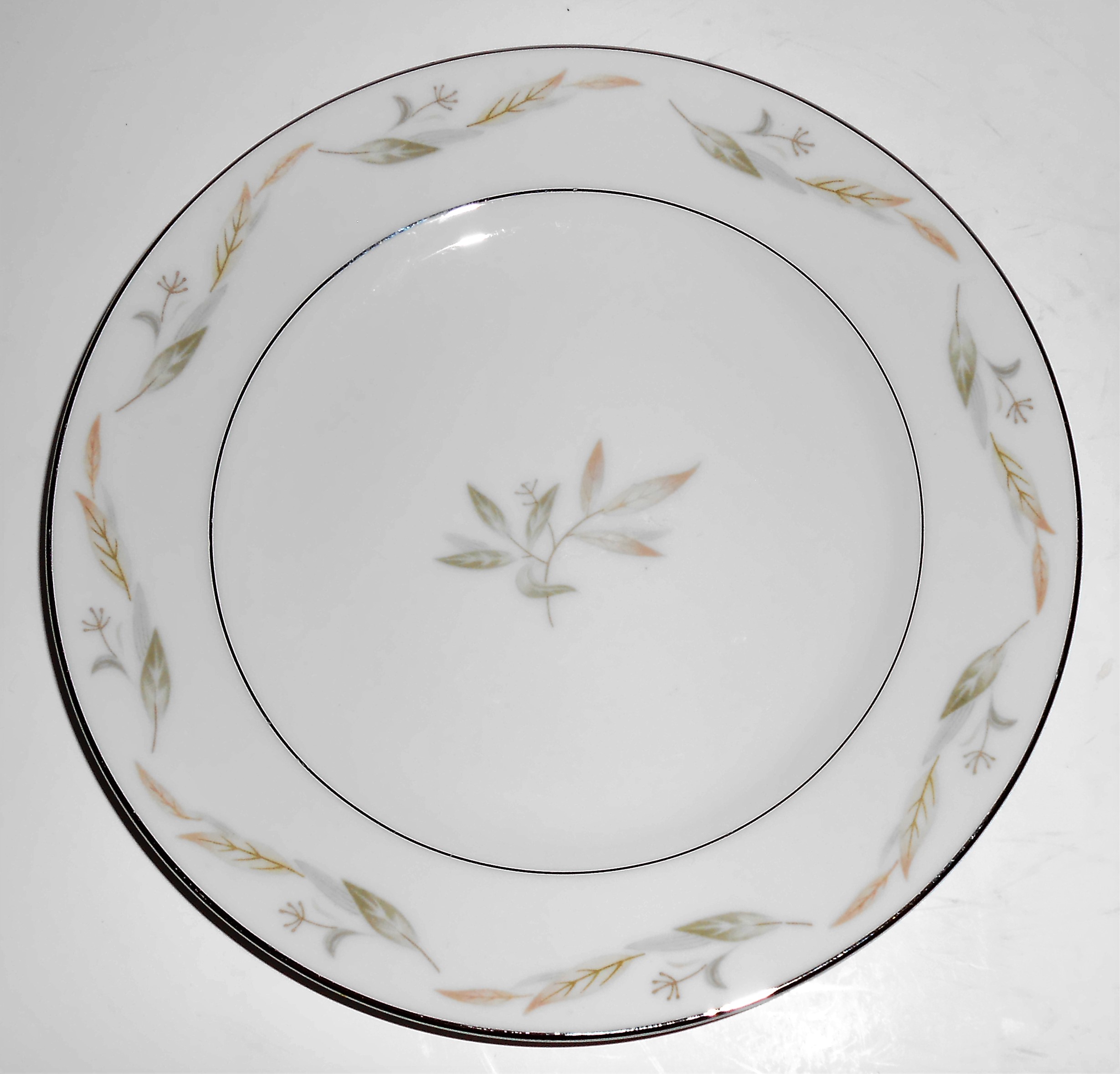 Kyoto China Porcelain Clarice w/Platinum Salad Plate