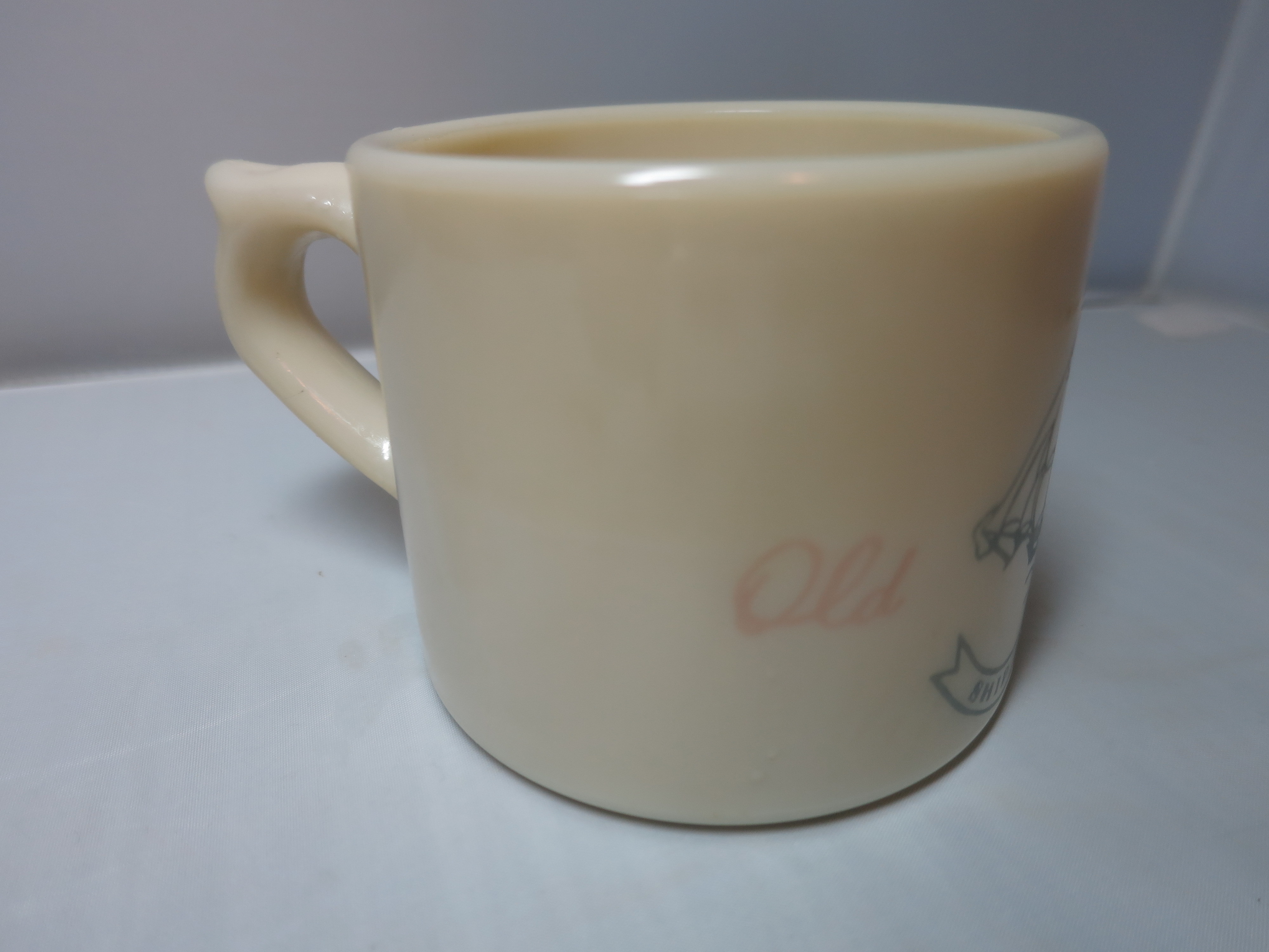 Shulton Early American Old Spice Ship Friendship Shaving Mug Cup