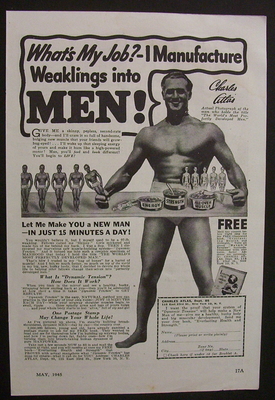 1945 Charles Atlas