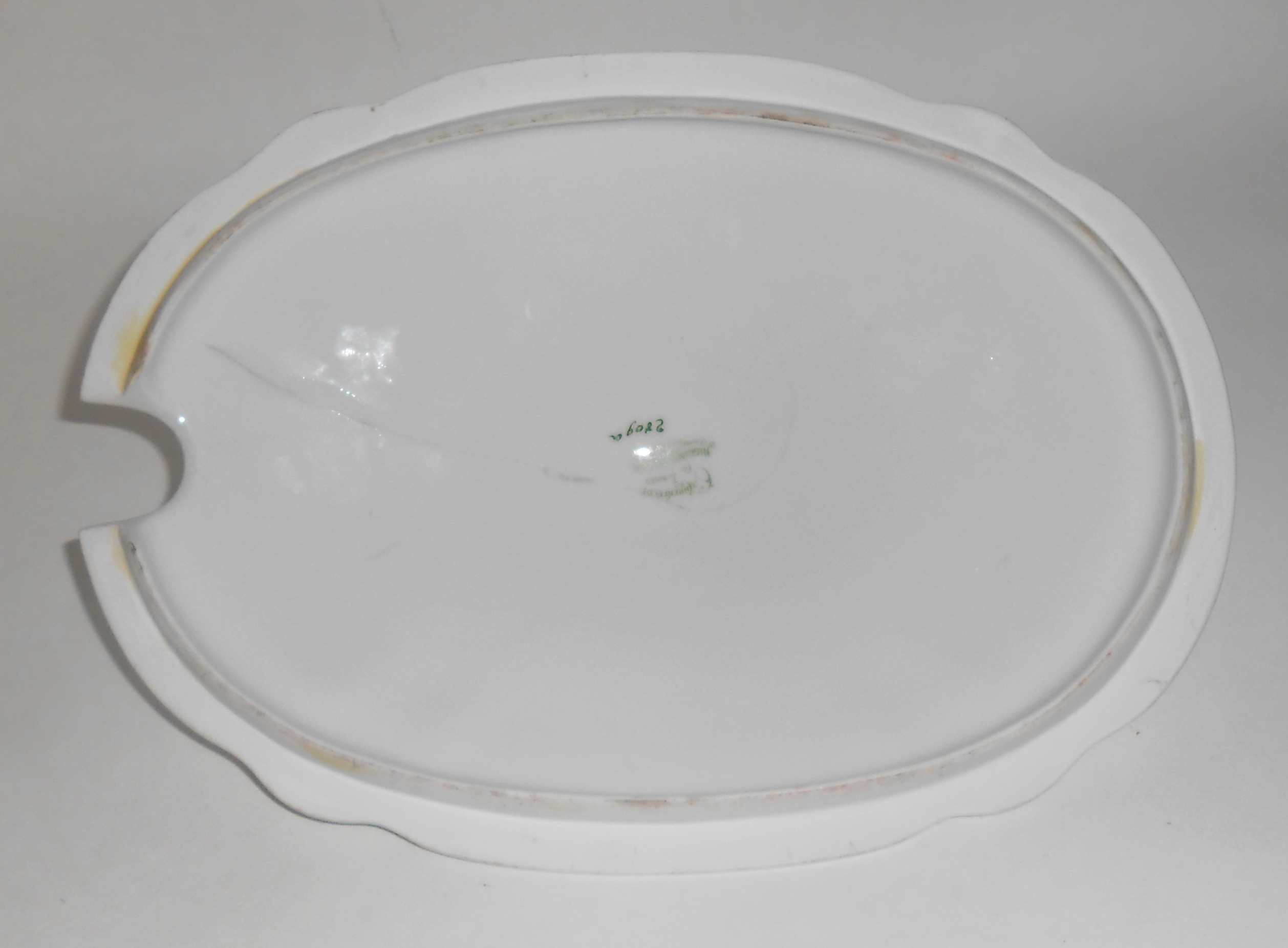 Charles Ahrenfeldt China Floral Decorated Tureen W/lid!