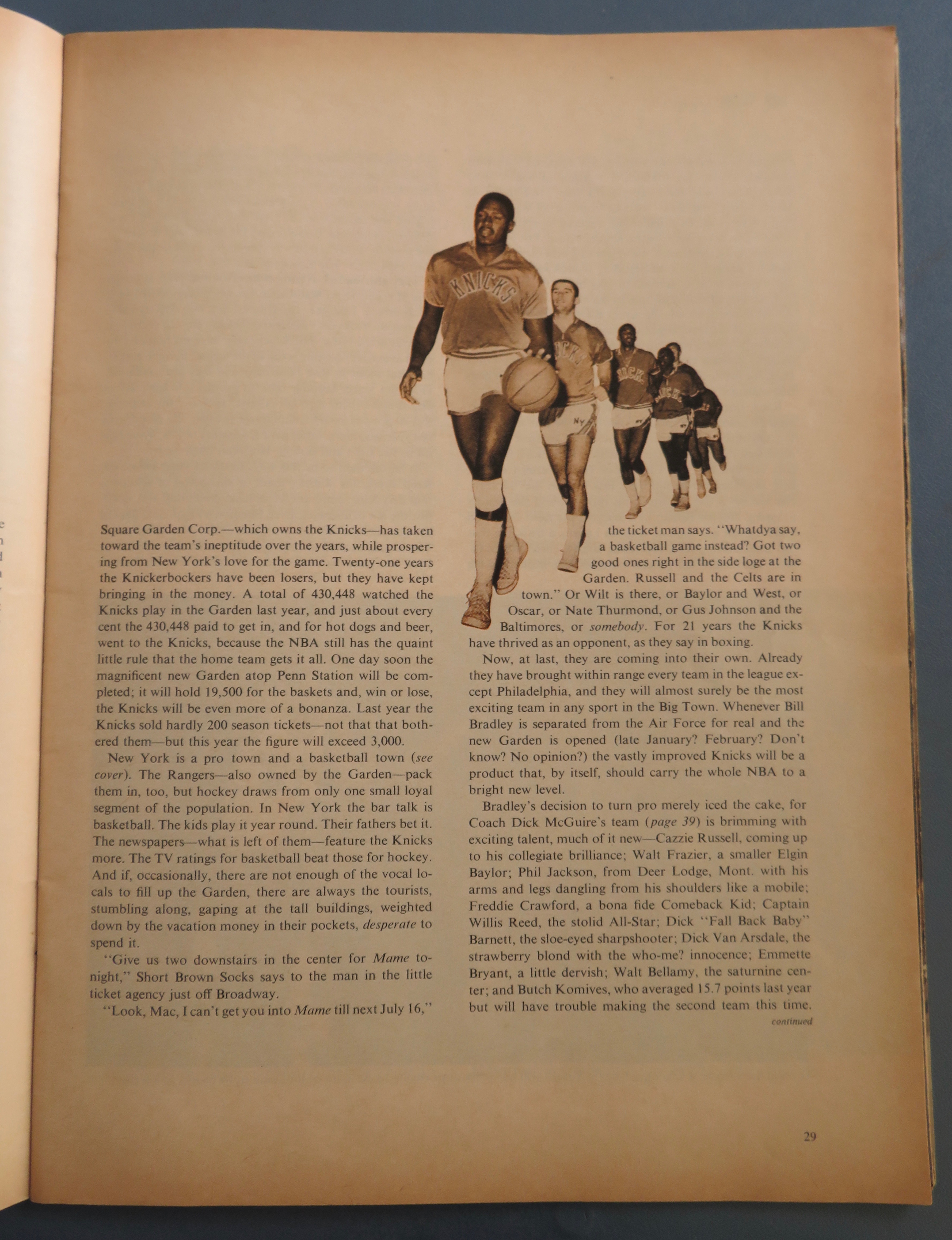 Sports Illustrated Magazine October 23, 1967 New York