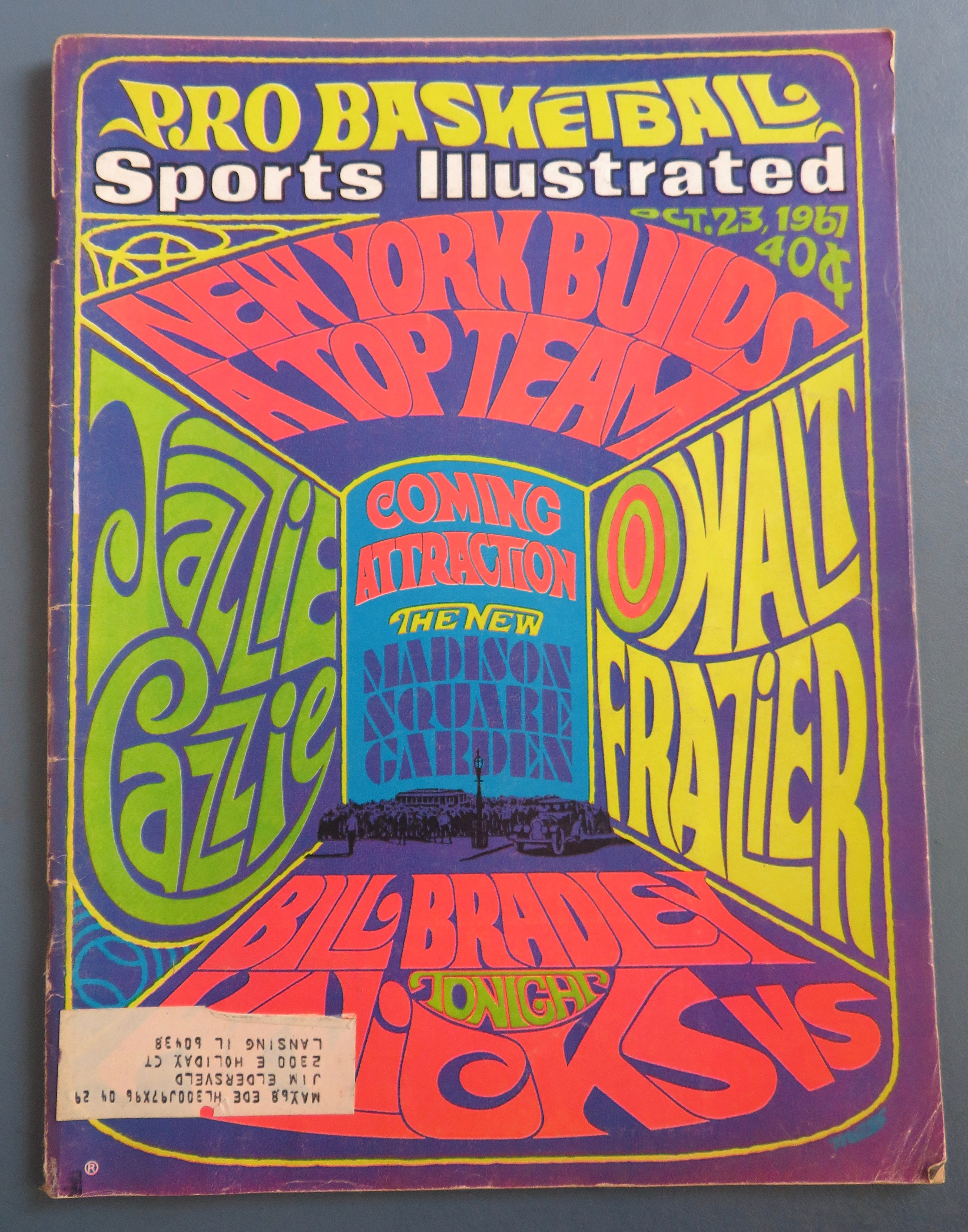 Sports Illustrated Magazine October 23, 1967 New York