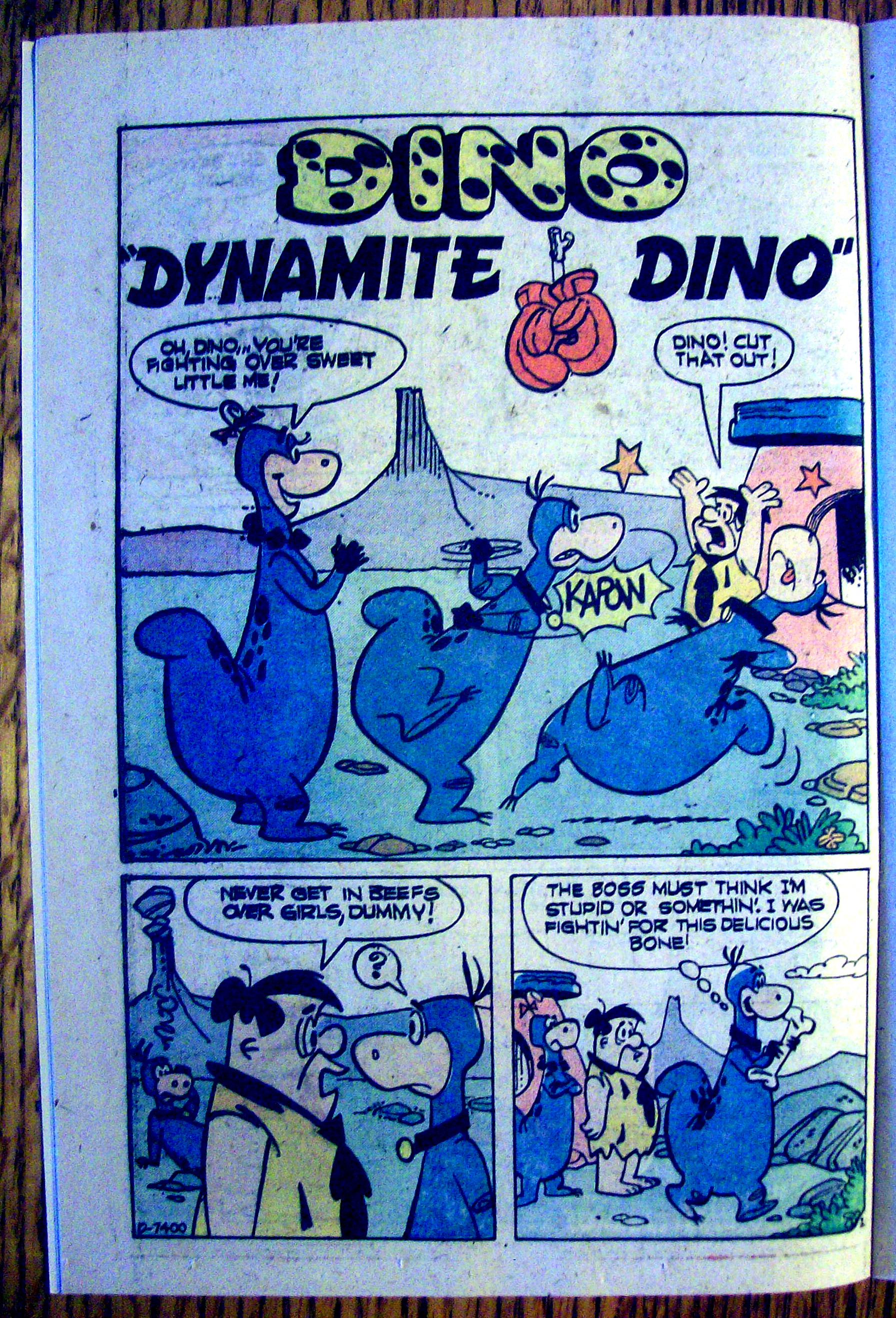 Dino (The Flintstones) Comic #17-July 1976