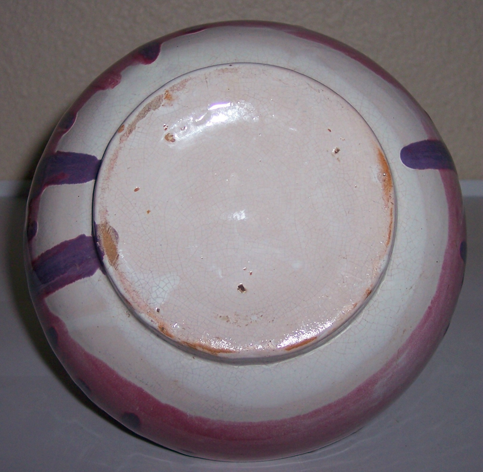 Cliftwood Art Pottery Lavender/Rose Two Handle Vase!