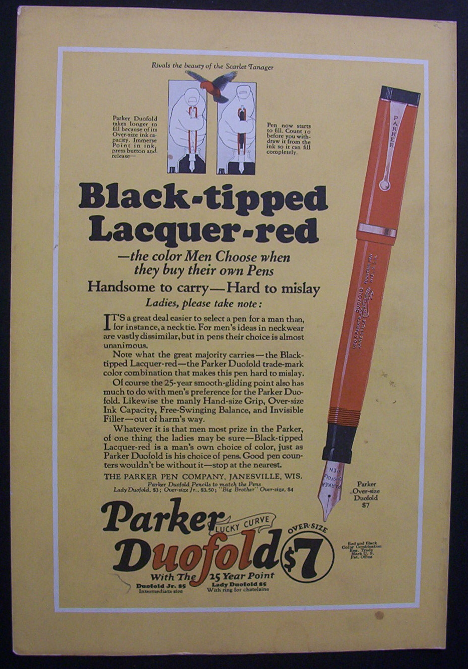 1926 Parker Duofold Pen