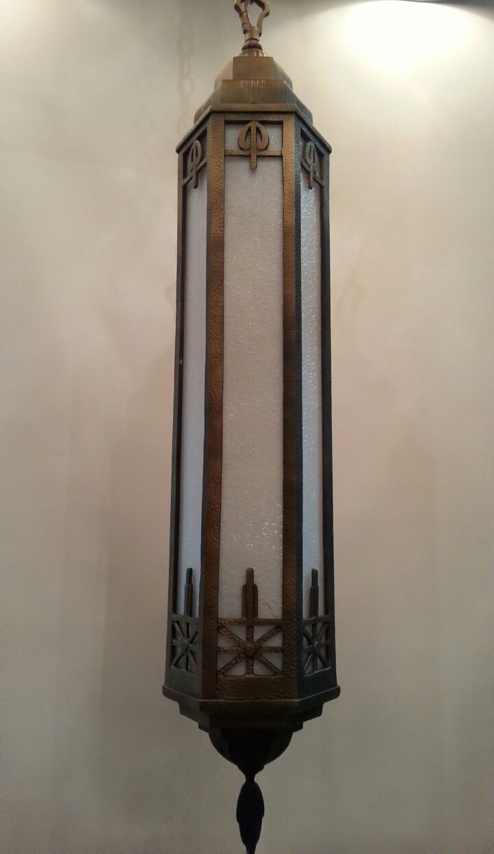 Monumental Pendant Lights   1 Pair